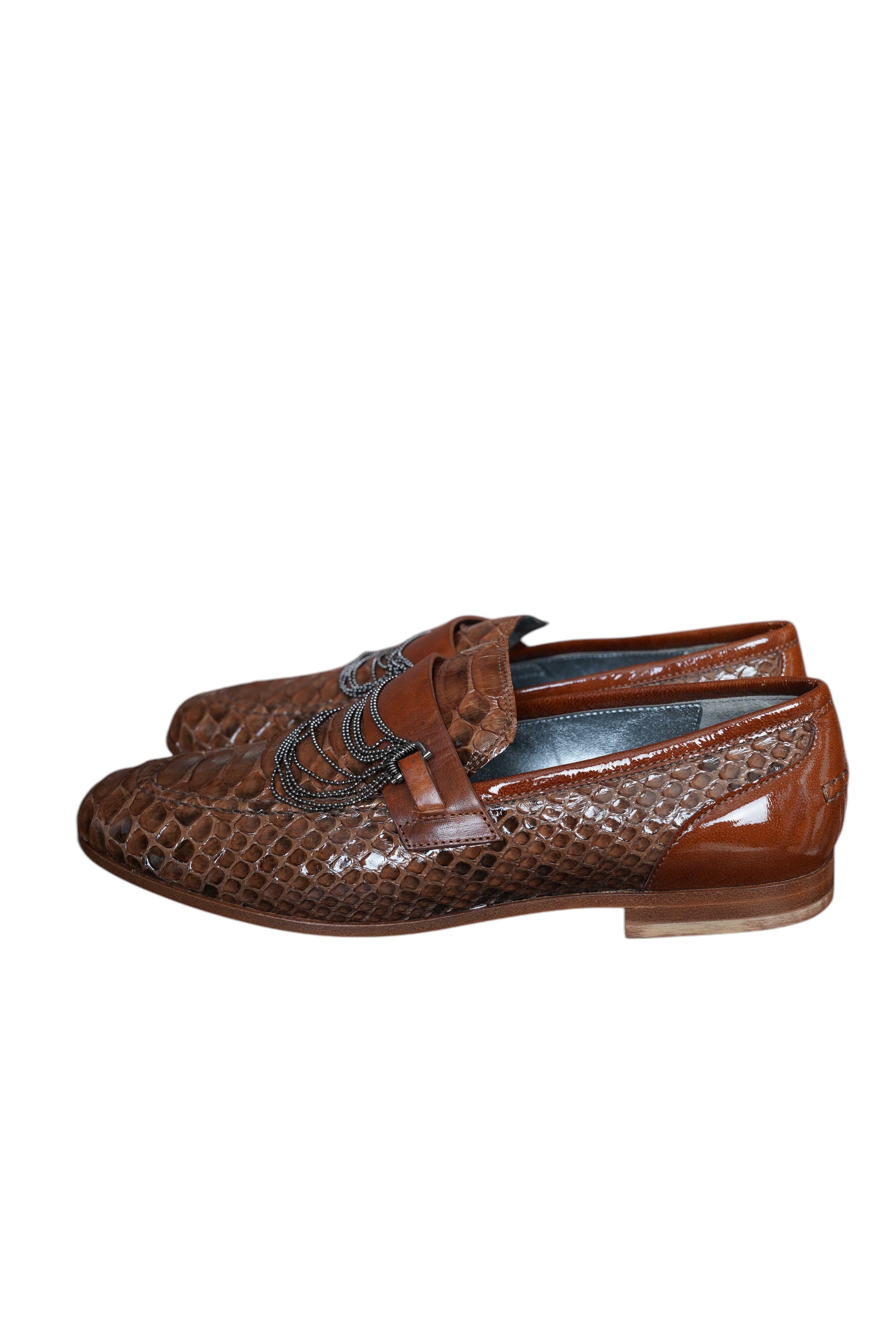 Brunello Cucinelli Chaussures Bottes en cuir de veau pour femmes avec fourrure/doublure de cachemire