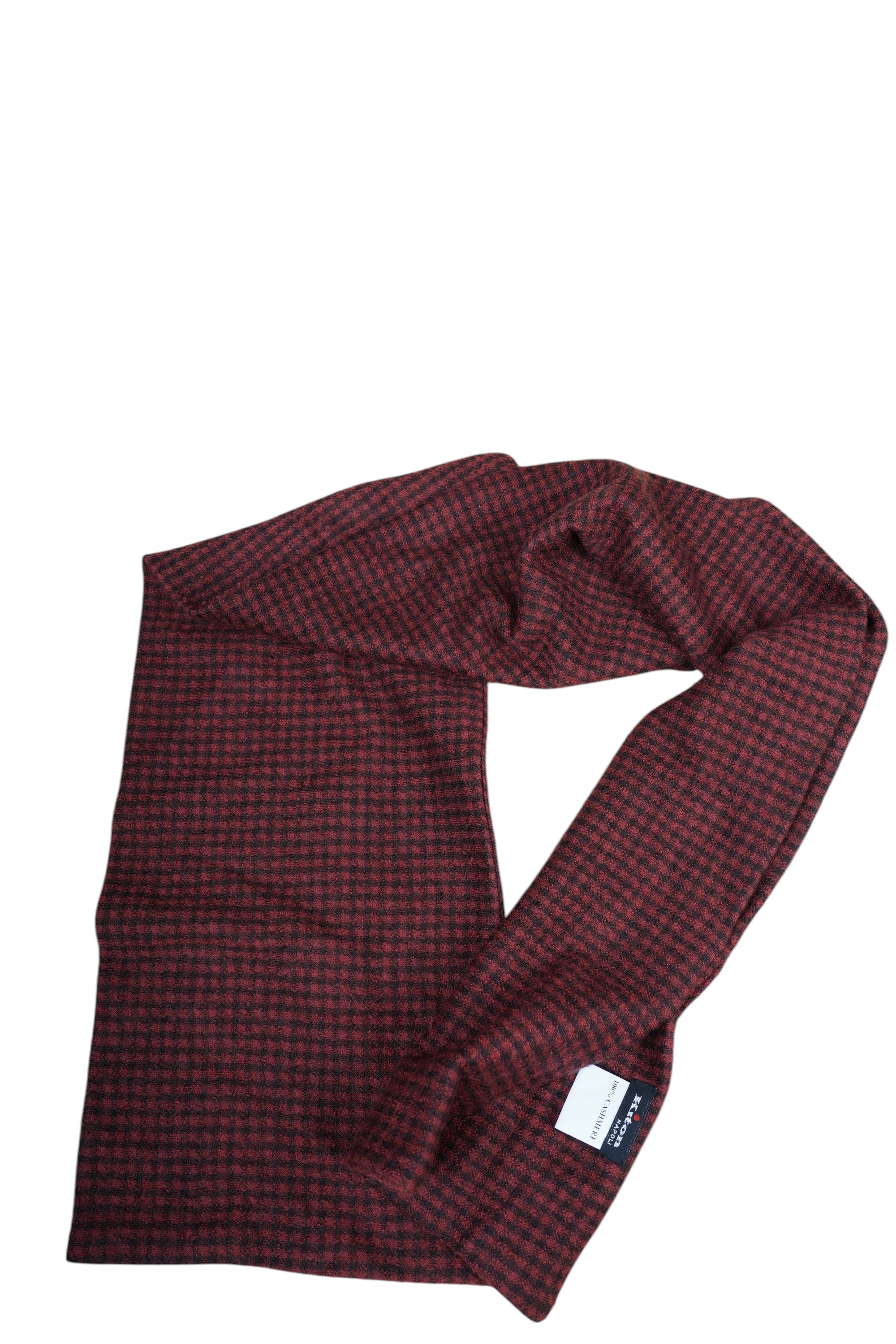 Kiton écharpe d'été lin 75x 200 cm avec franges