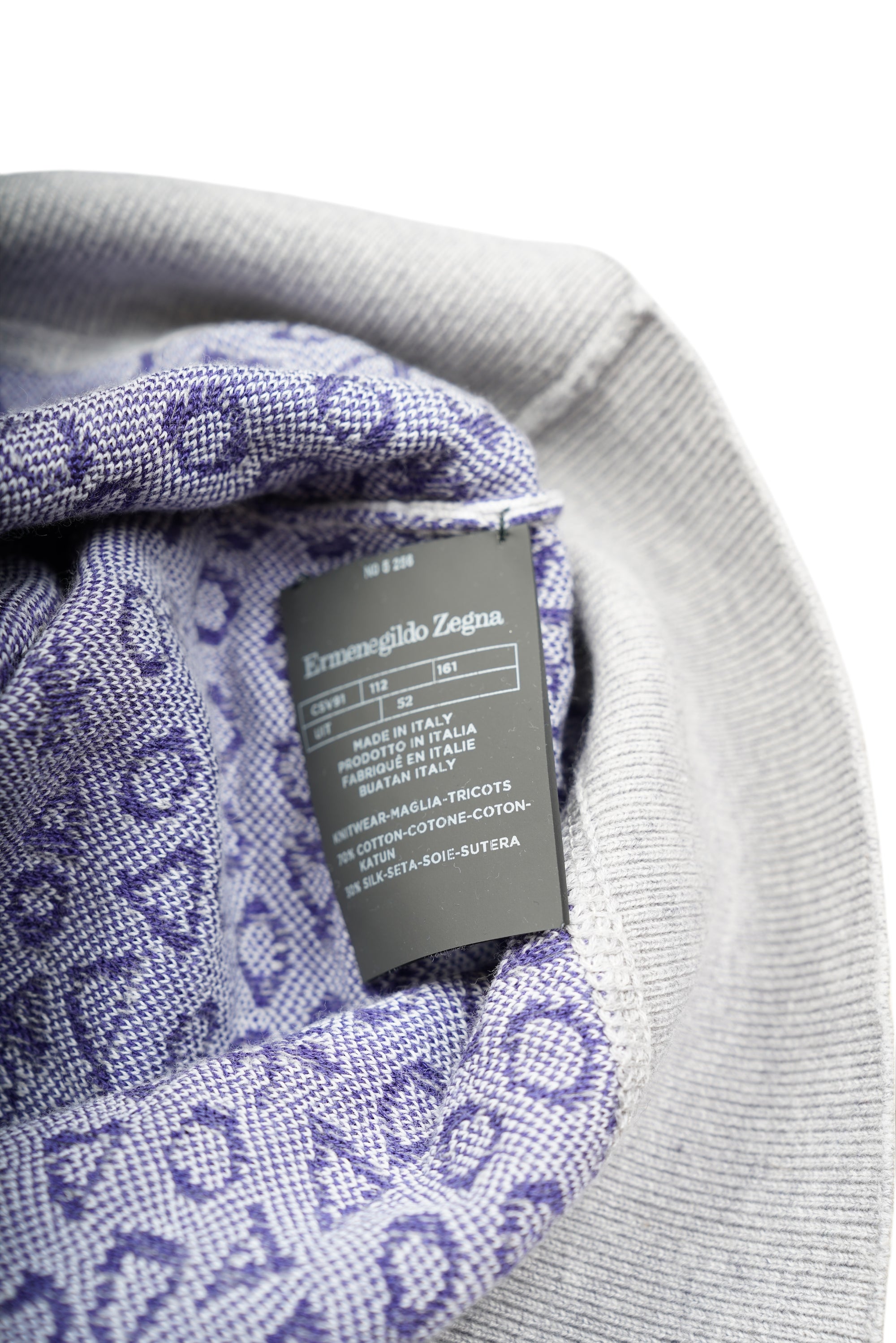 Zegna Pull en maille haute performance