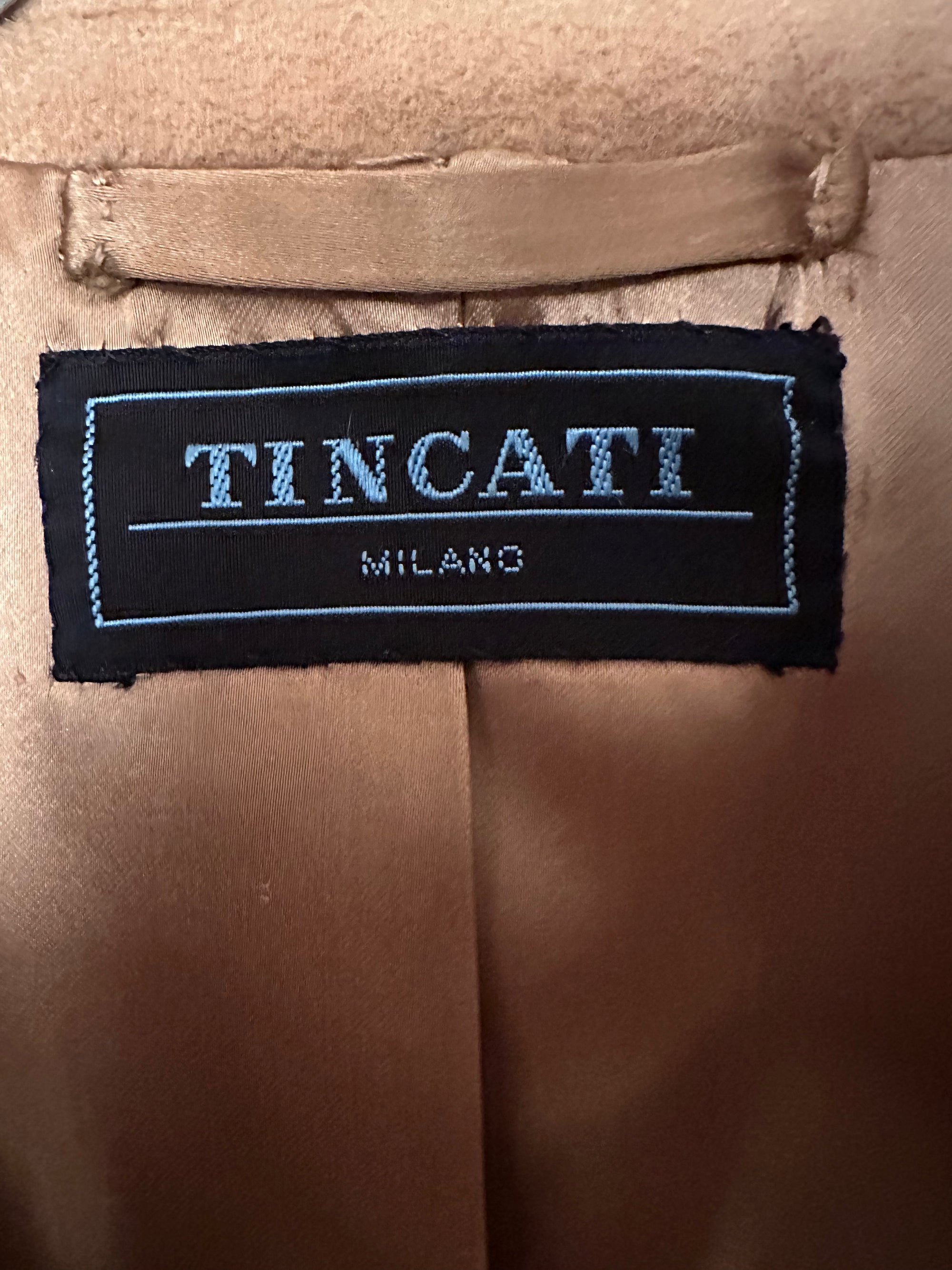 Tincati Milano Vicuna Manteau Cachemire/Vicuna