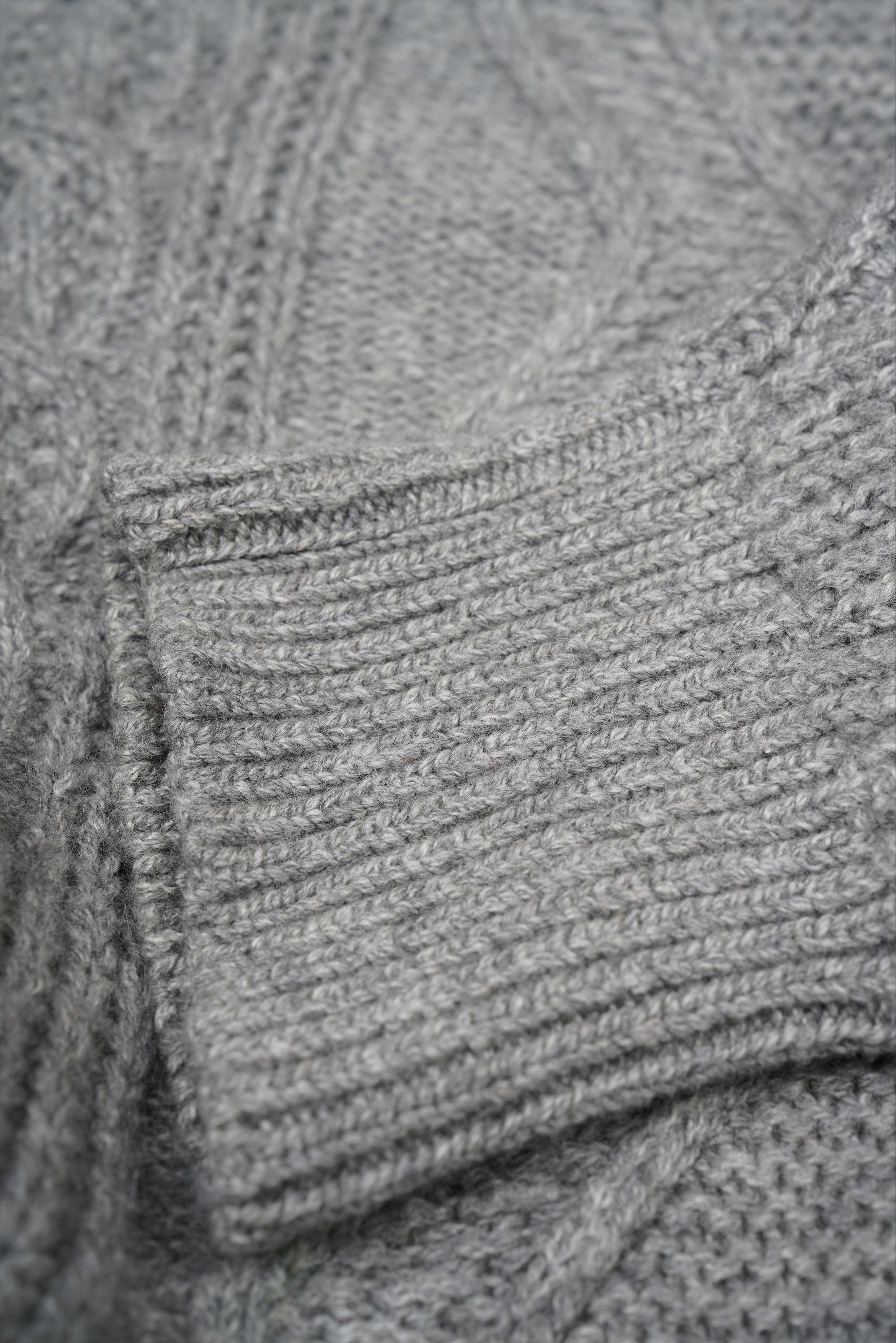 Loro Piana Pull-over Coton Câblé Marine M