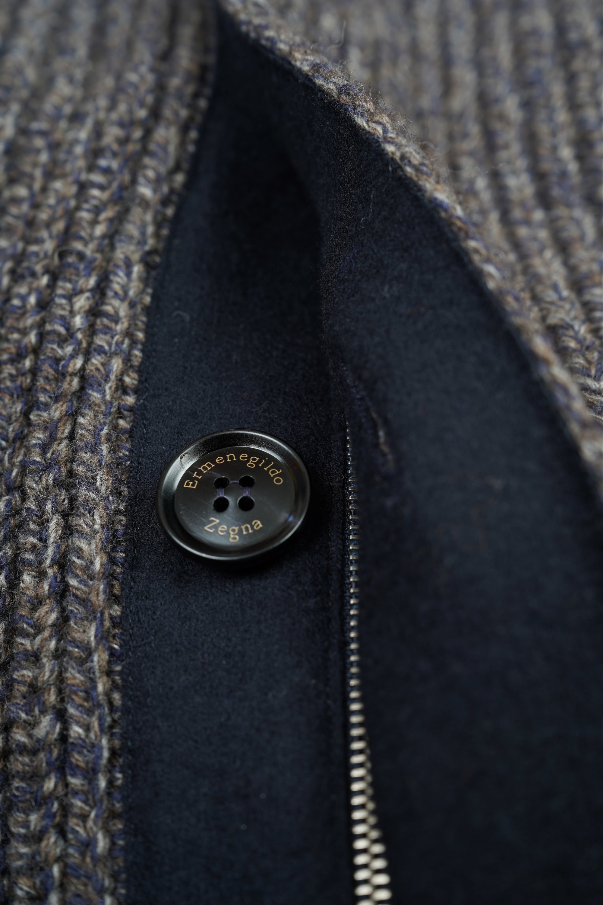 Veste Zegna Chore en jersey de laine et de coton