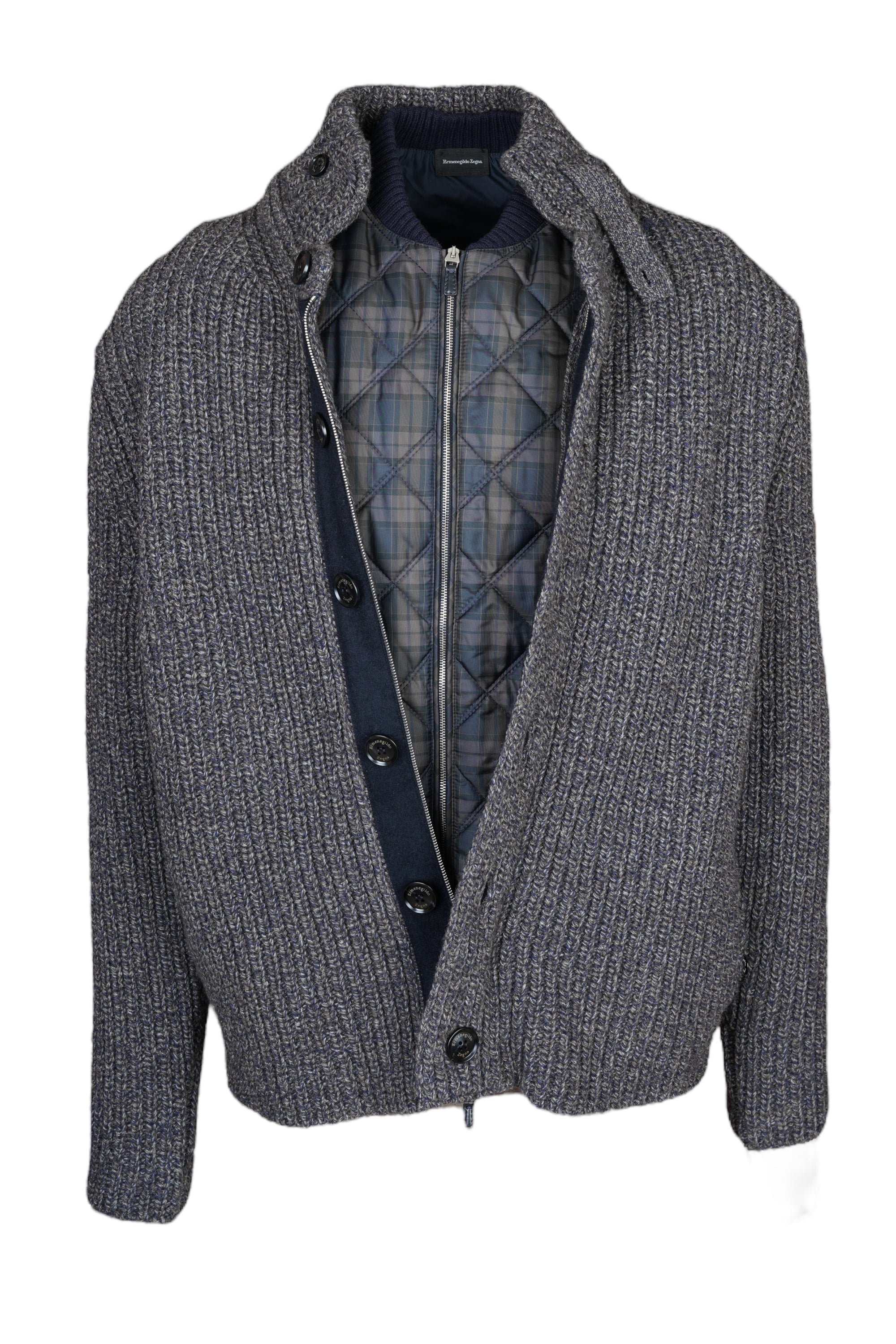 Veste Zegna Chore en jersey de laine et de coton