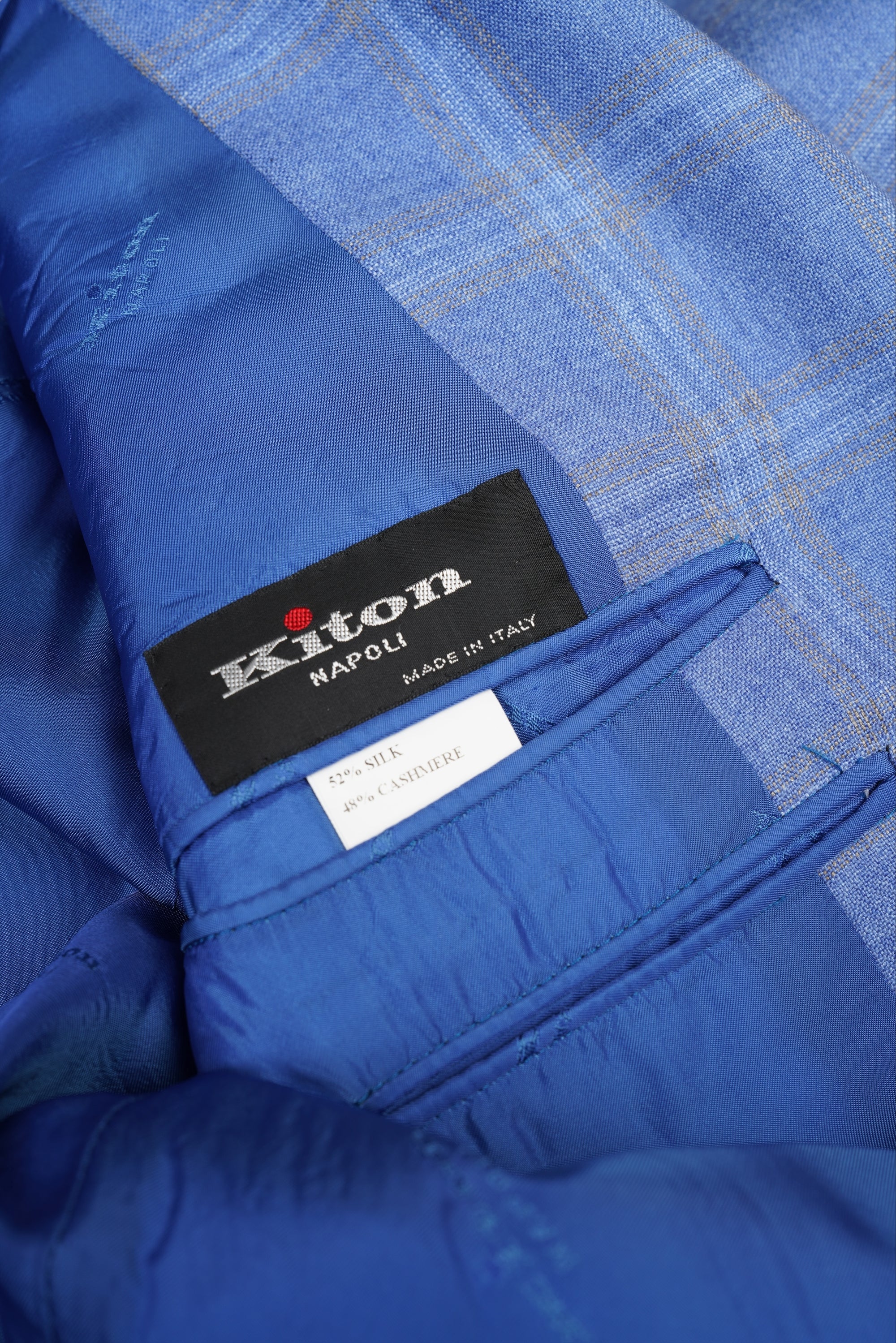 Kiton veste blazer coton blanc 54 été nouveau