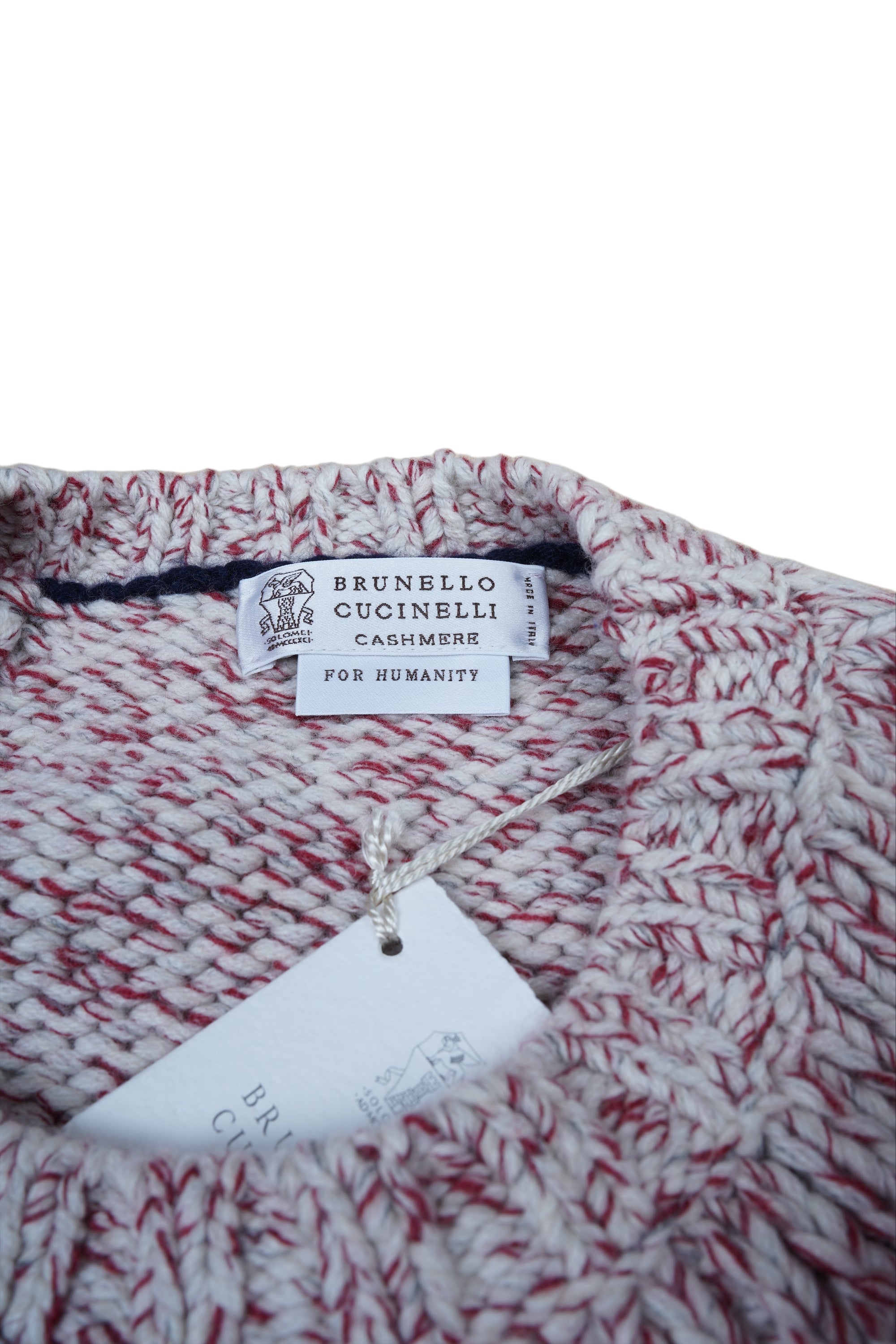 Brunello Cucinelli Cardigan marron coton
