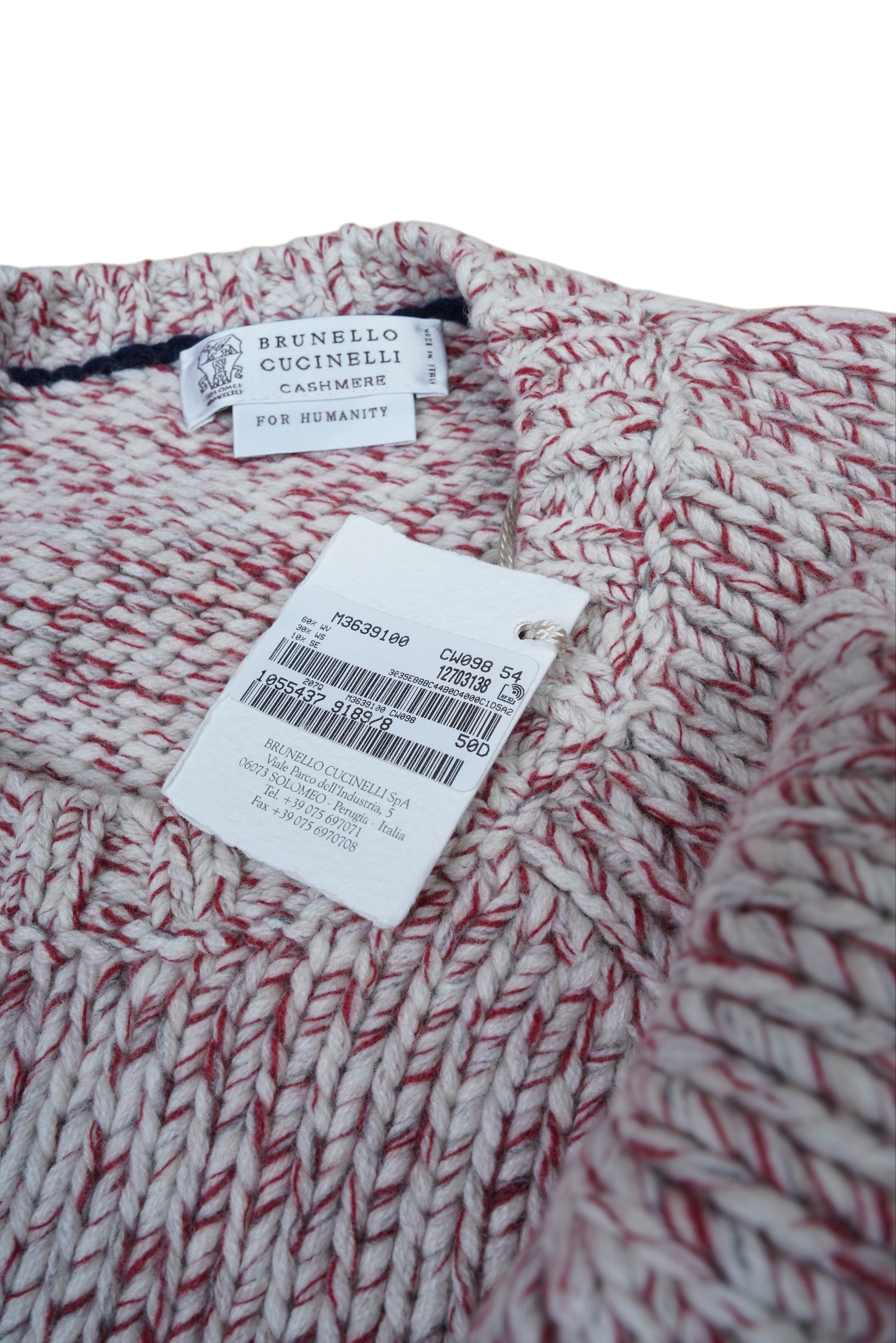Brunello Cucinelli Cardigan marron coton