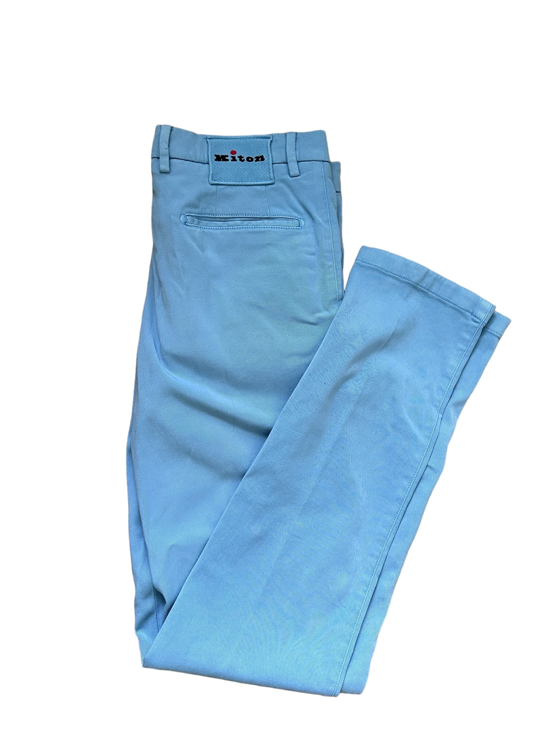 Kiton pantalon chino bleu clair art. n° : 1010