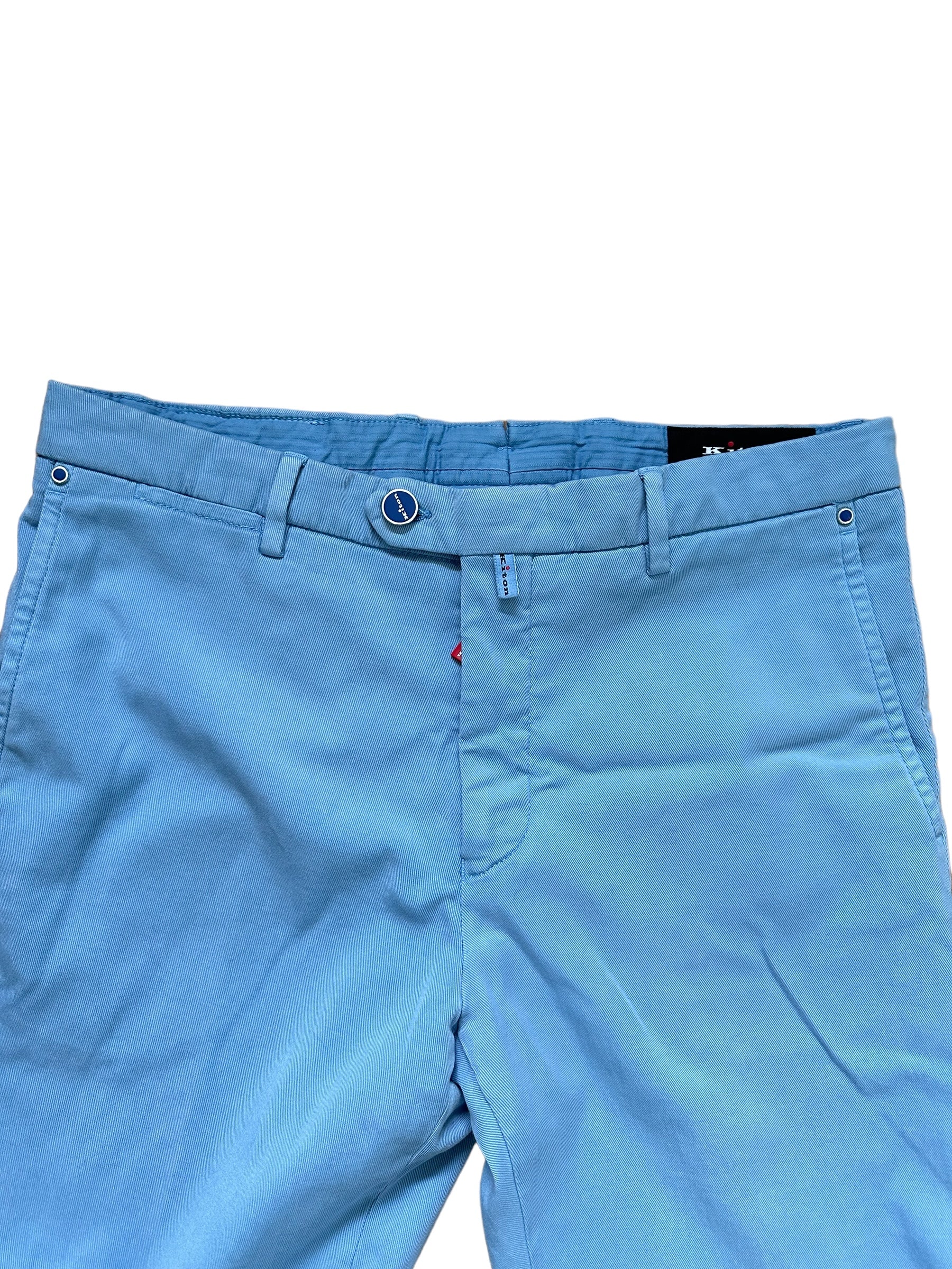 Kiton pantalon chino bleu clair art. n° : 1010