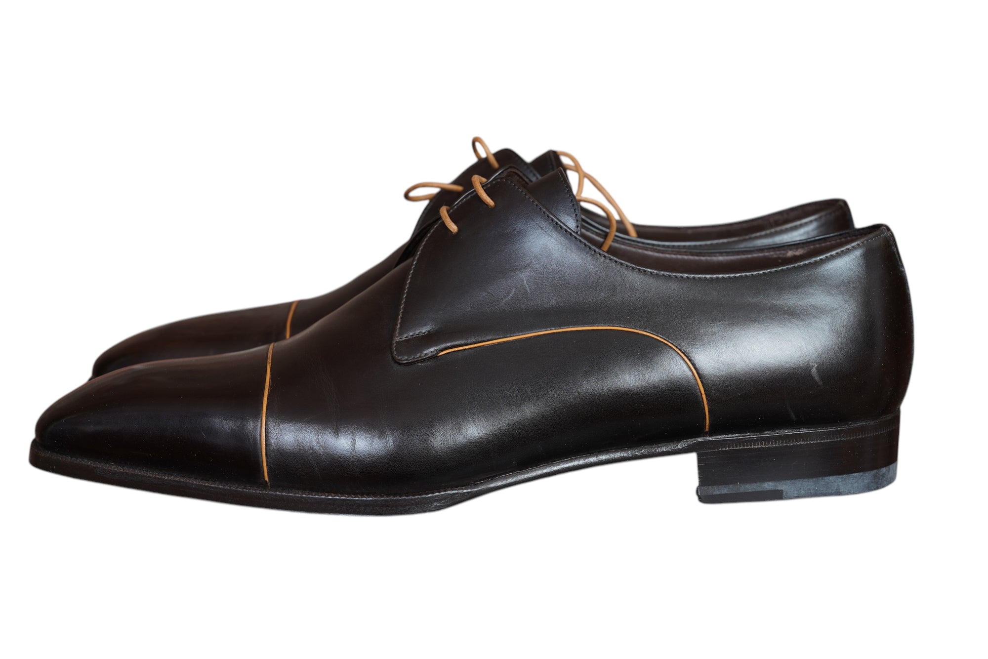 Brioni chaussures de sport crocodile daim 44 UK 10 nouvelles chaussures alligator marron