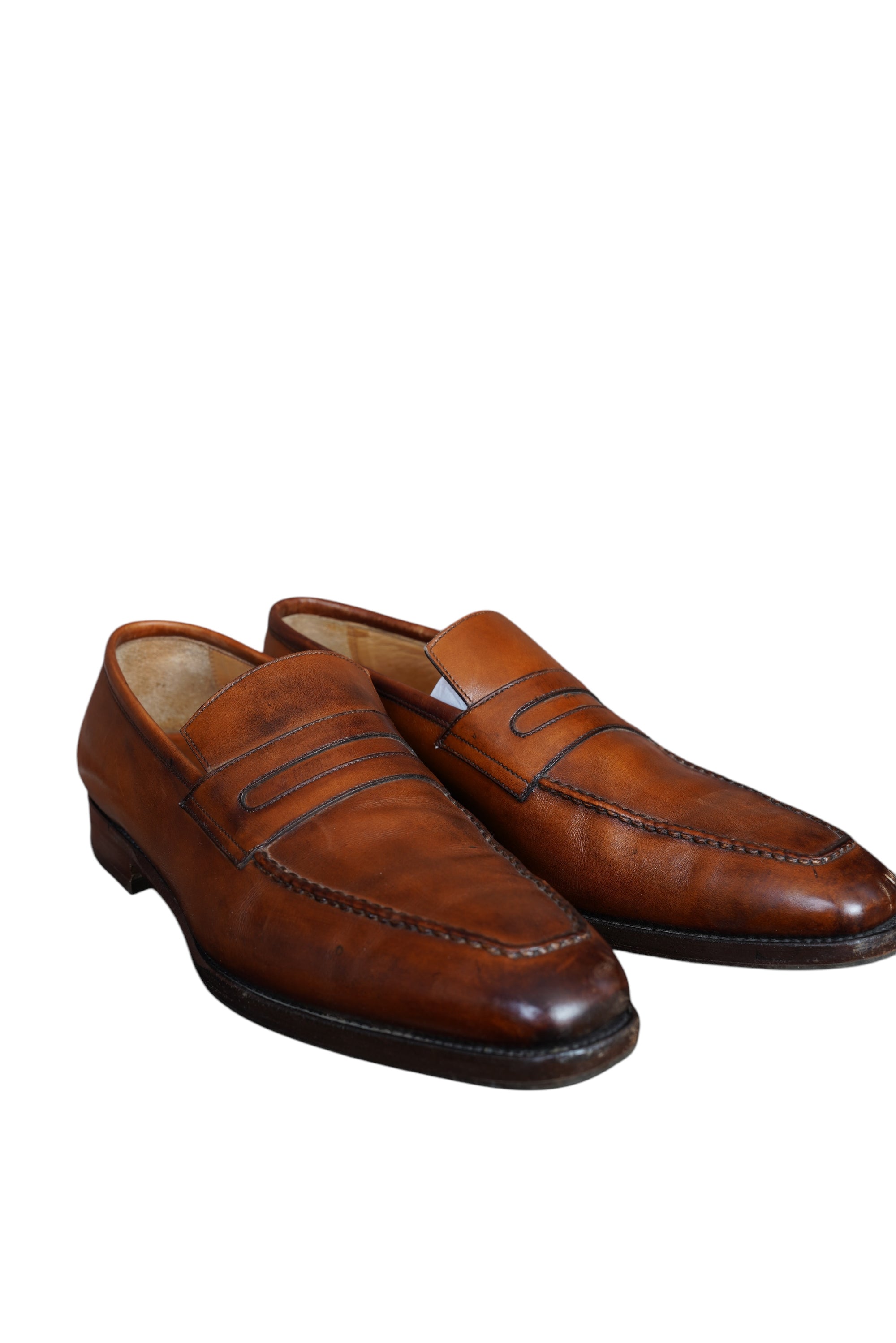 Kiton chaussure loafer daim nouveau