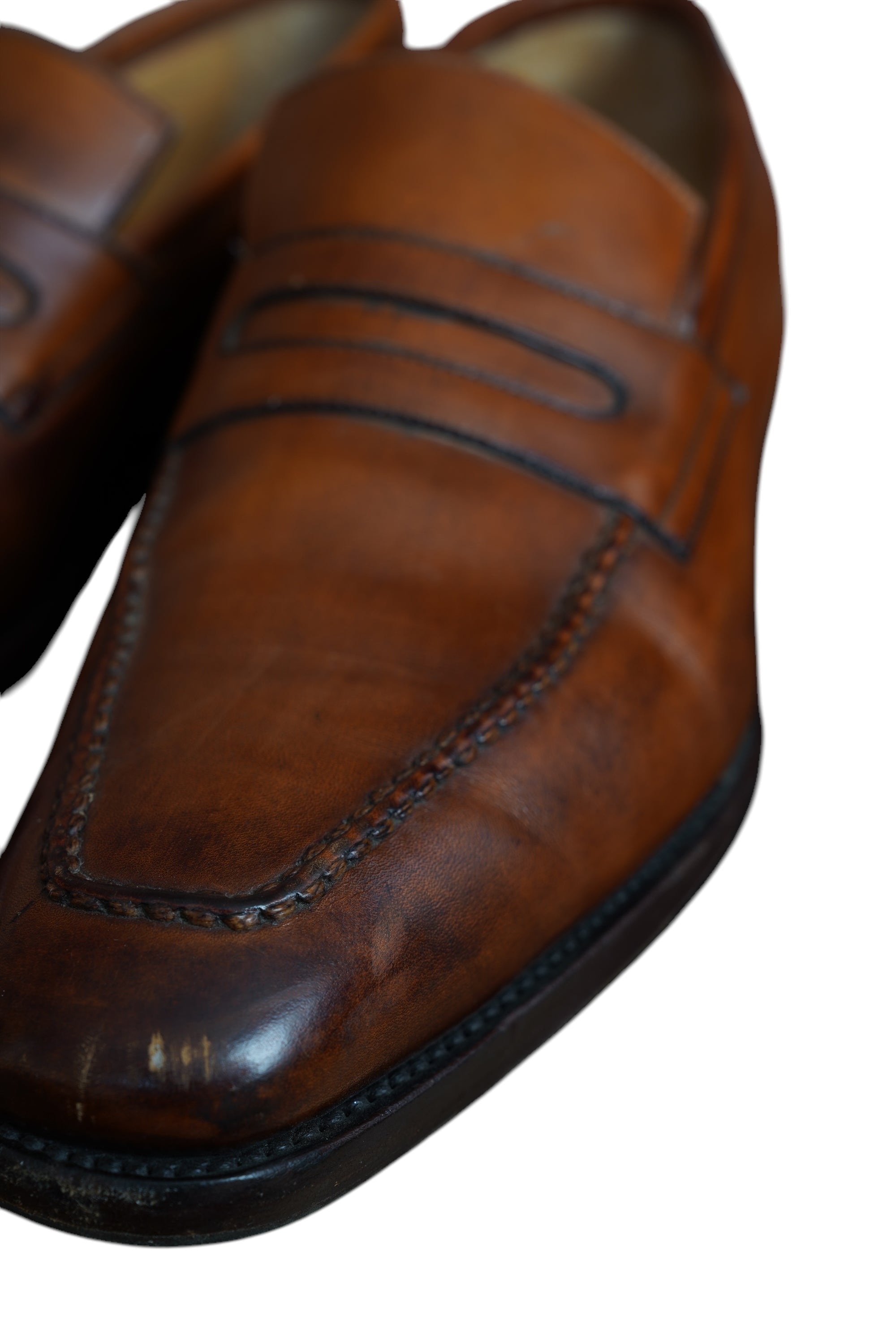 Kiton chaussure loafer daim nouveau