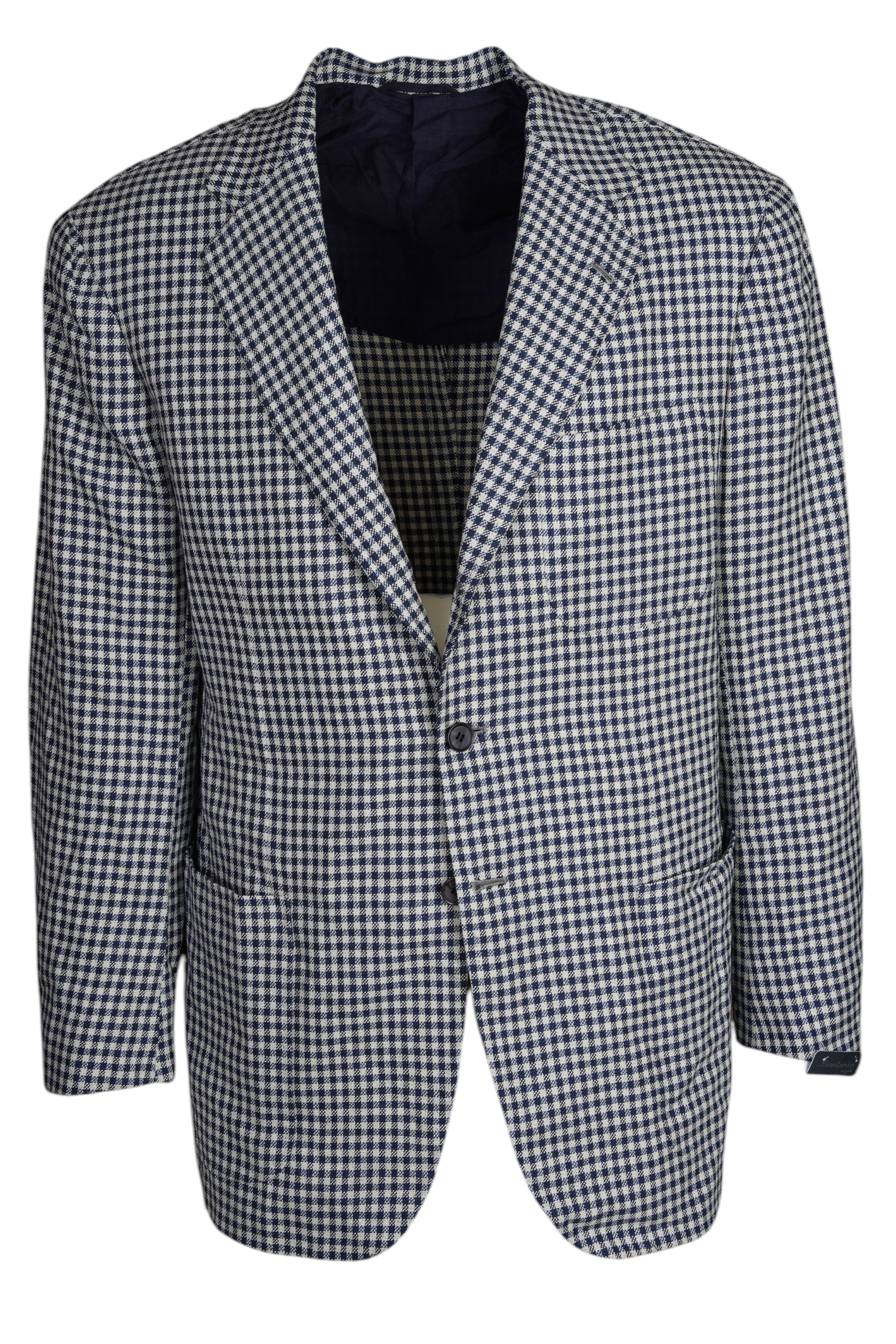 Kiton veste blazer coton blanc 54 été nouveau