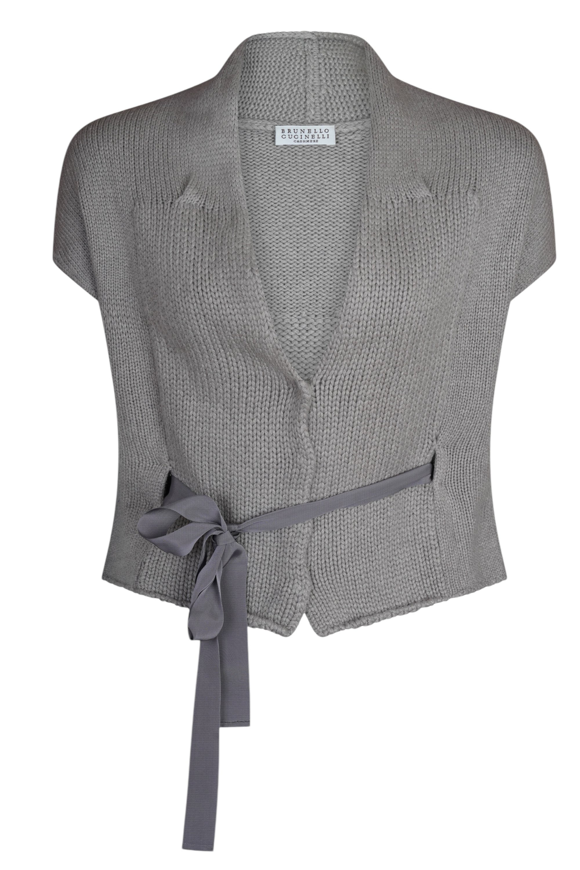 Brunello Cucinelli Cardigan Veste Femme Lin/Soie Dazzling