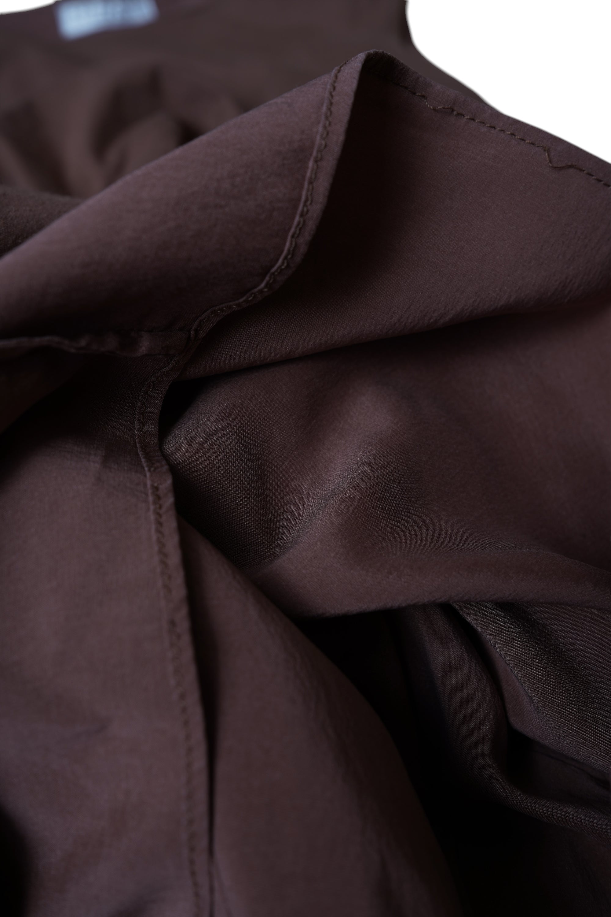 Brunello Cucinelli Langes Baumwoll-Top-Kleid Shirt mit Unterkleid aus Seide L/M