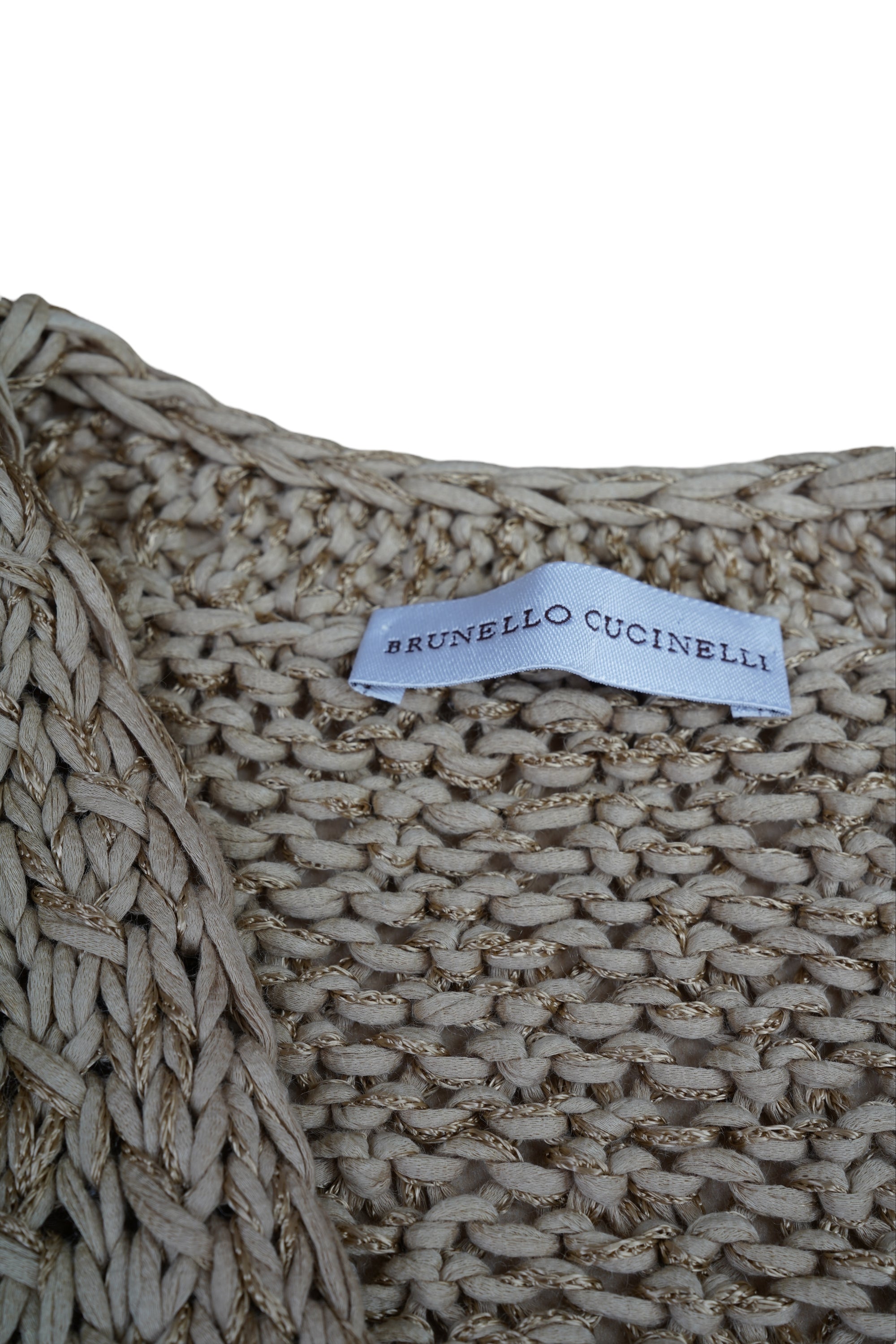 Brunello Cucinelli Cardigan Veste Femme Lin/Soie Dazzling