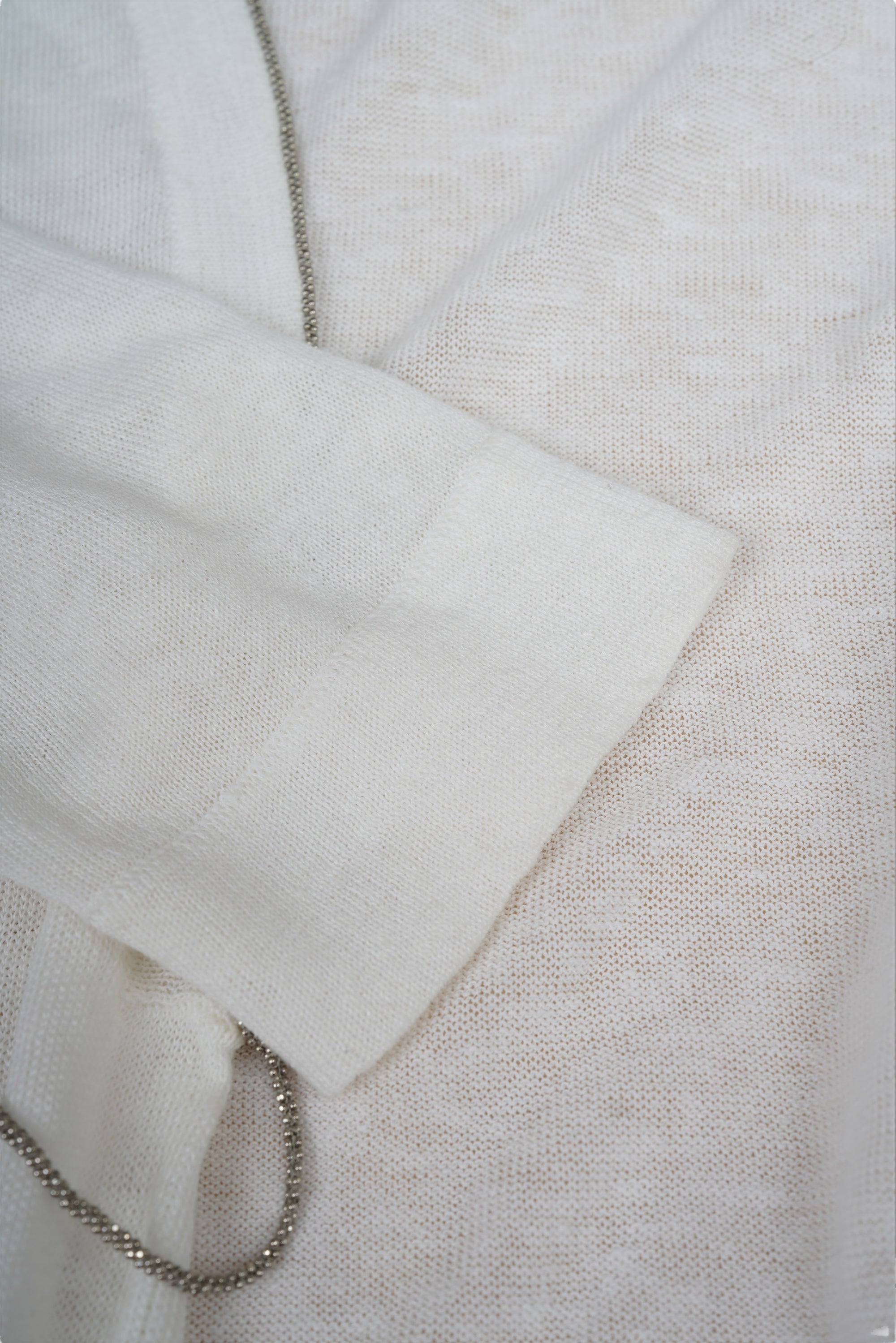 Brunello Cucinelli Cardigan Veste Femme Lin/Soie Dazzling