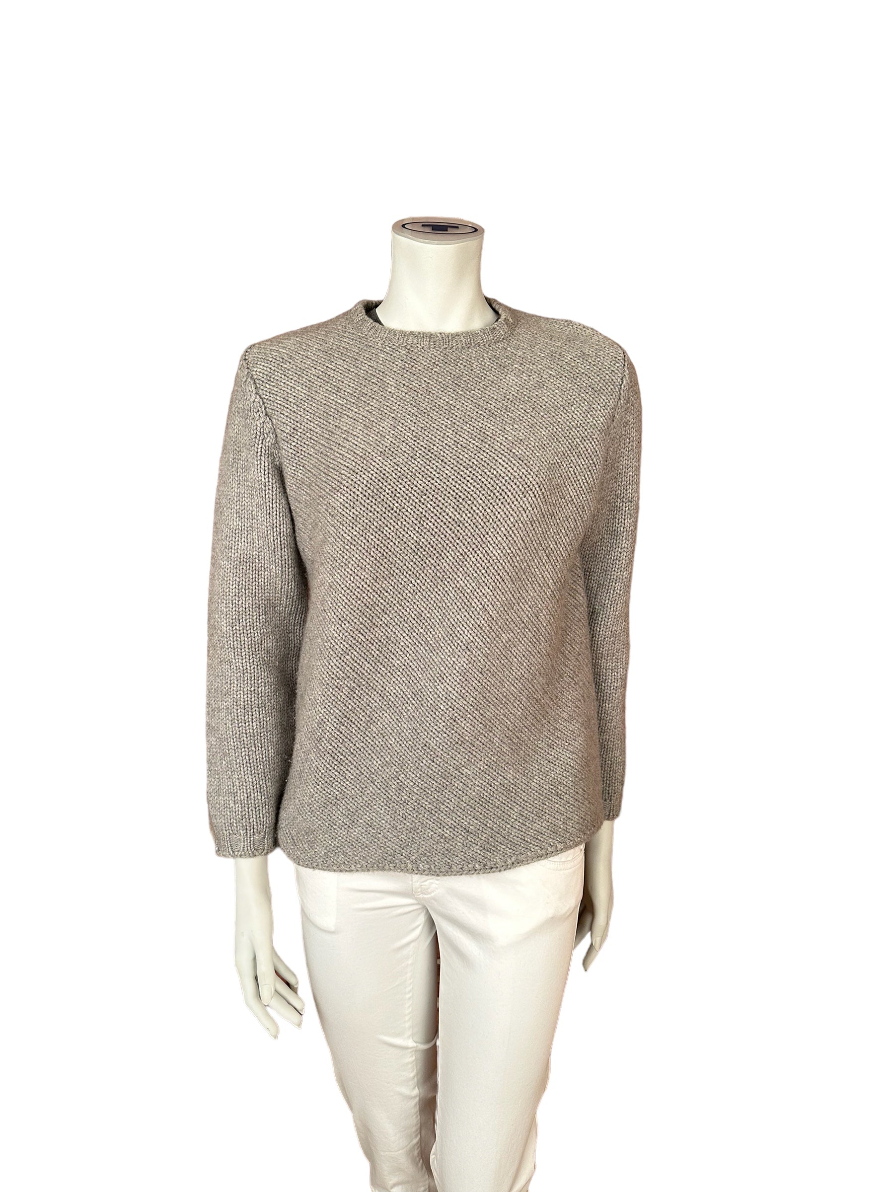 Brunello Cuclnelli knitted cashmere sweater
