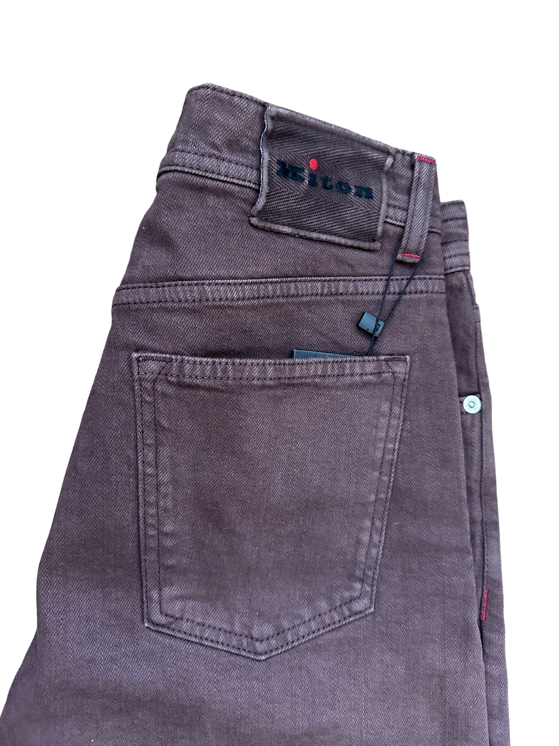 Kiton Chino new brown 32 (30,31) Slim Item no.:1044