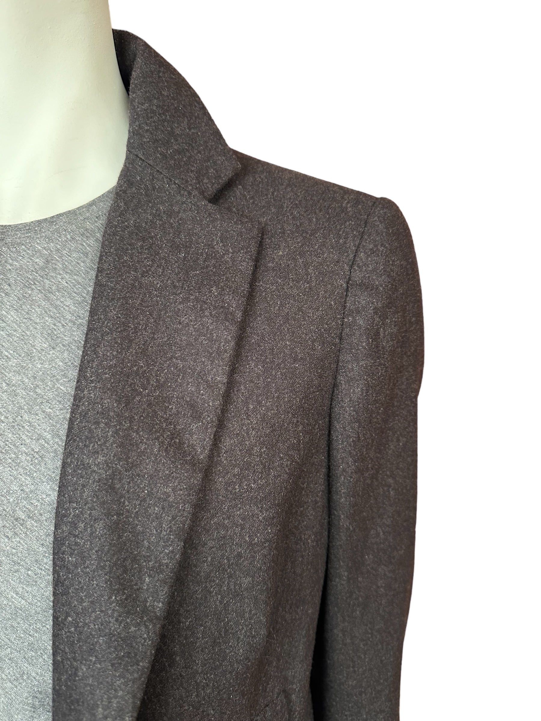 Brunello Cucinelli manteau long léger en cachemire IT 46 (DE 40/42)