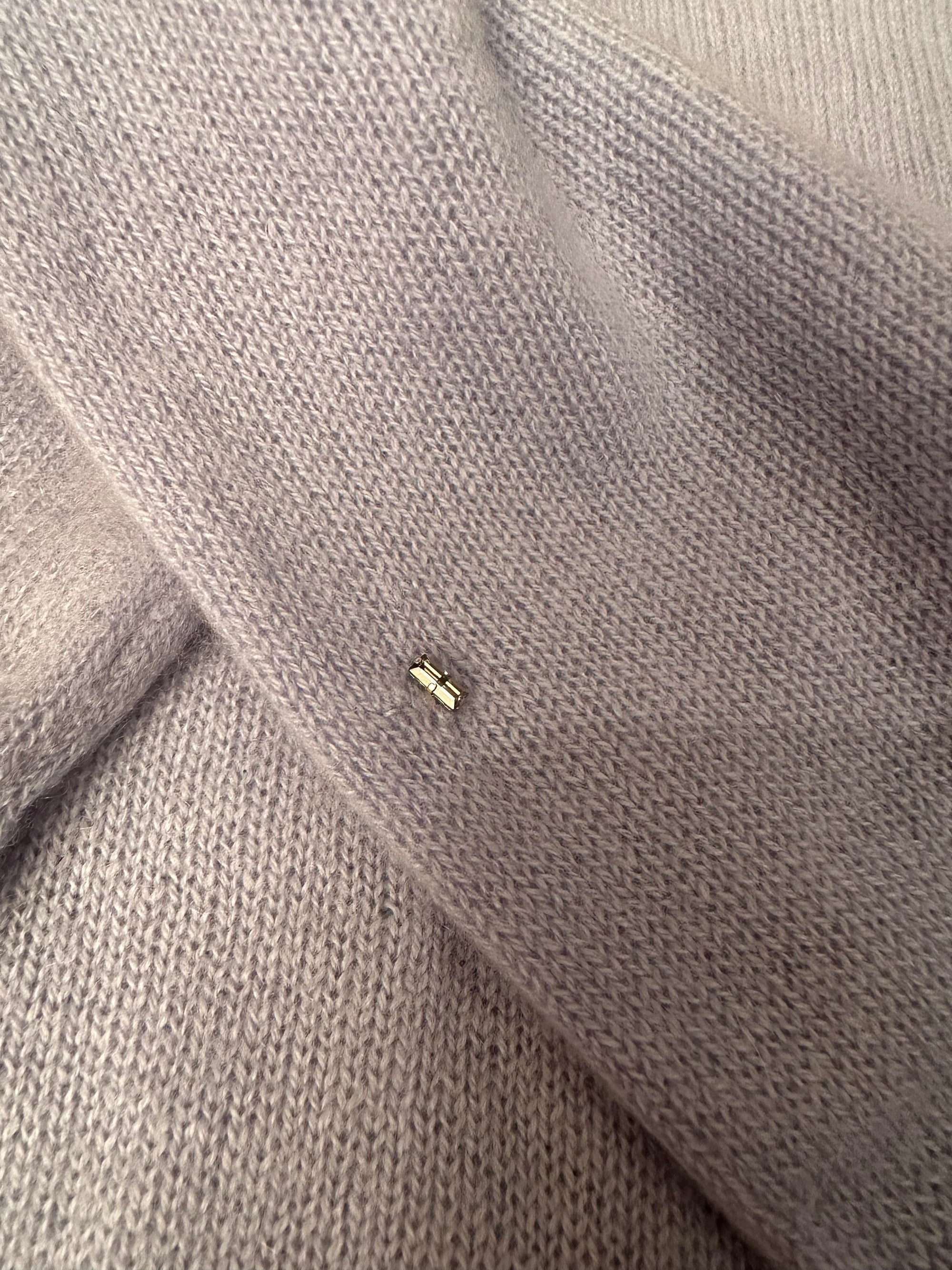 Loro Piana oversized cashmere jumper with Sparkling Diamond