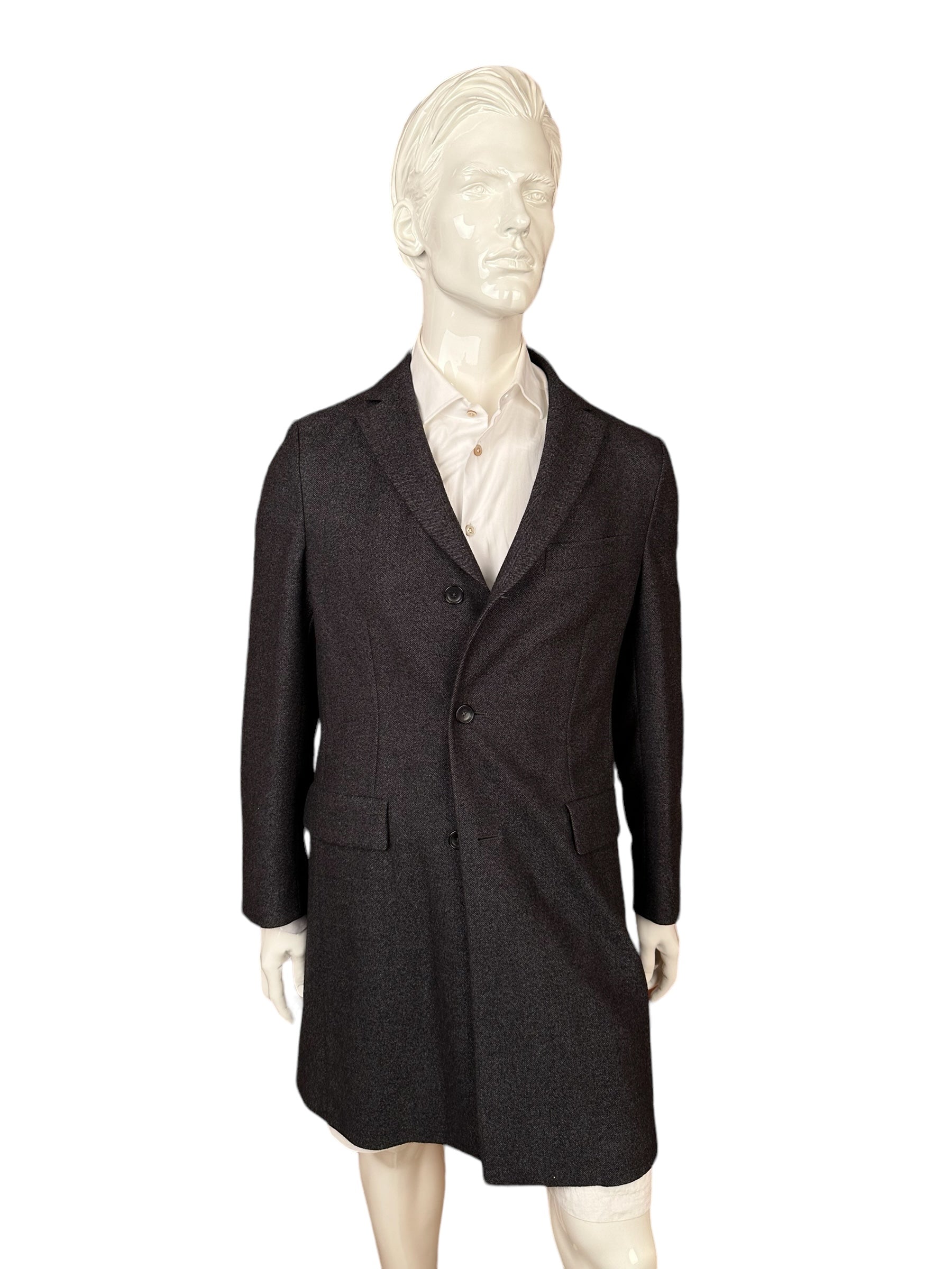 Ermenegildo Zegna Manteau Herringbone Nouveau