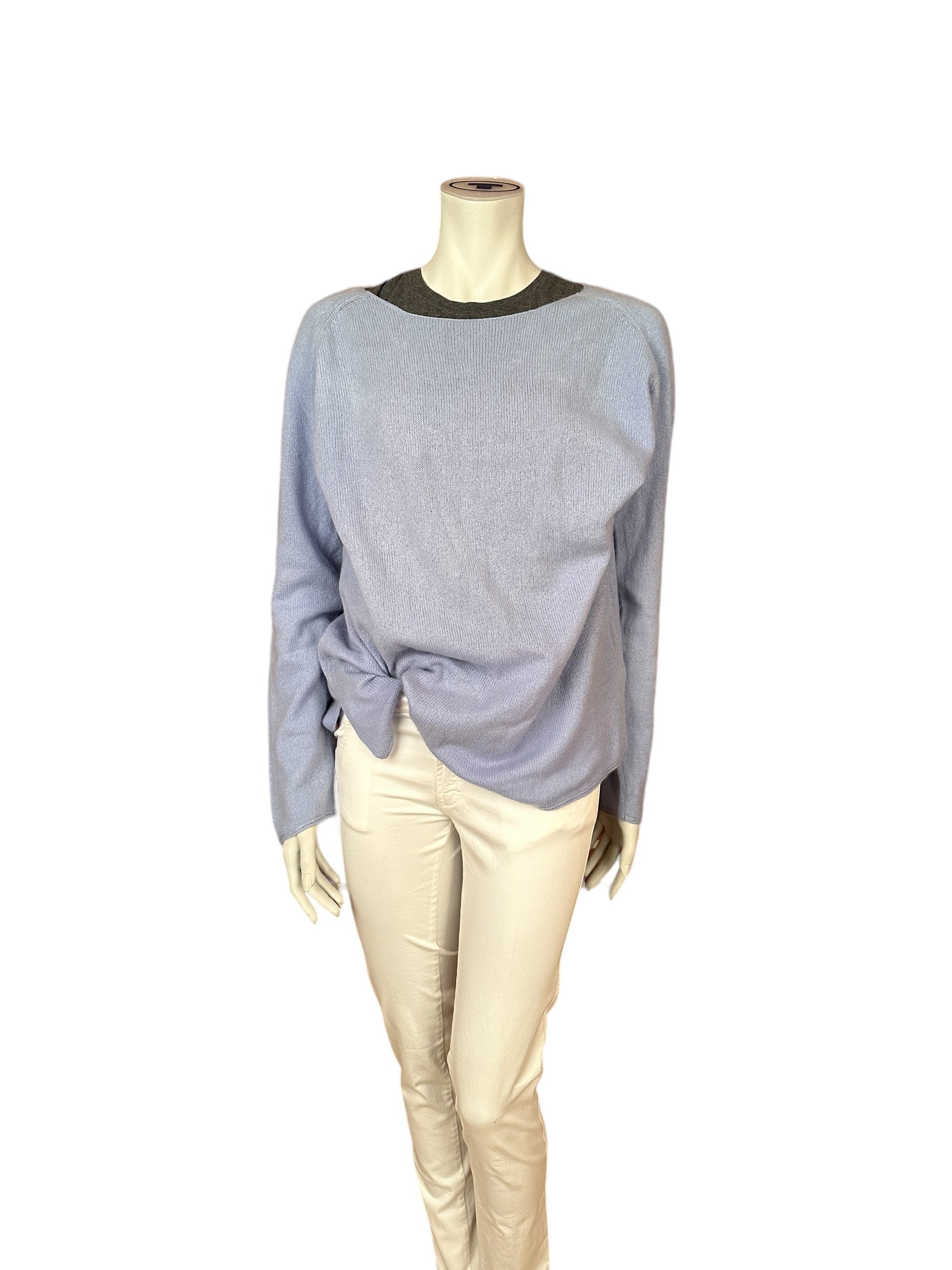 Loro Piana oversized cashmere jumper with Sparkling Diamond