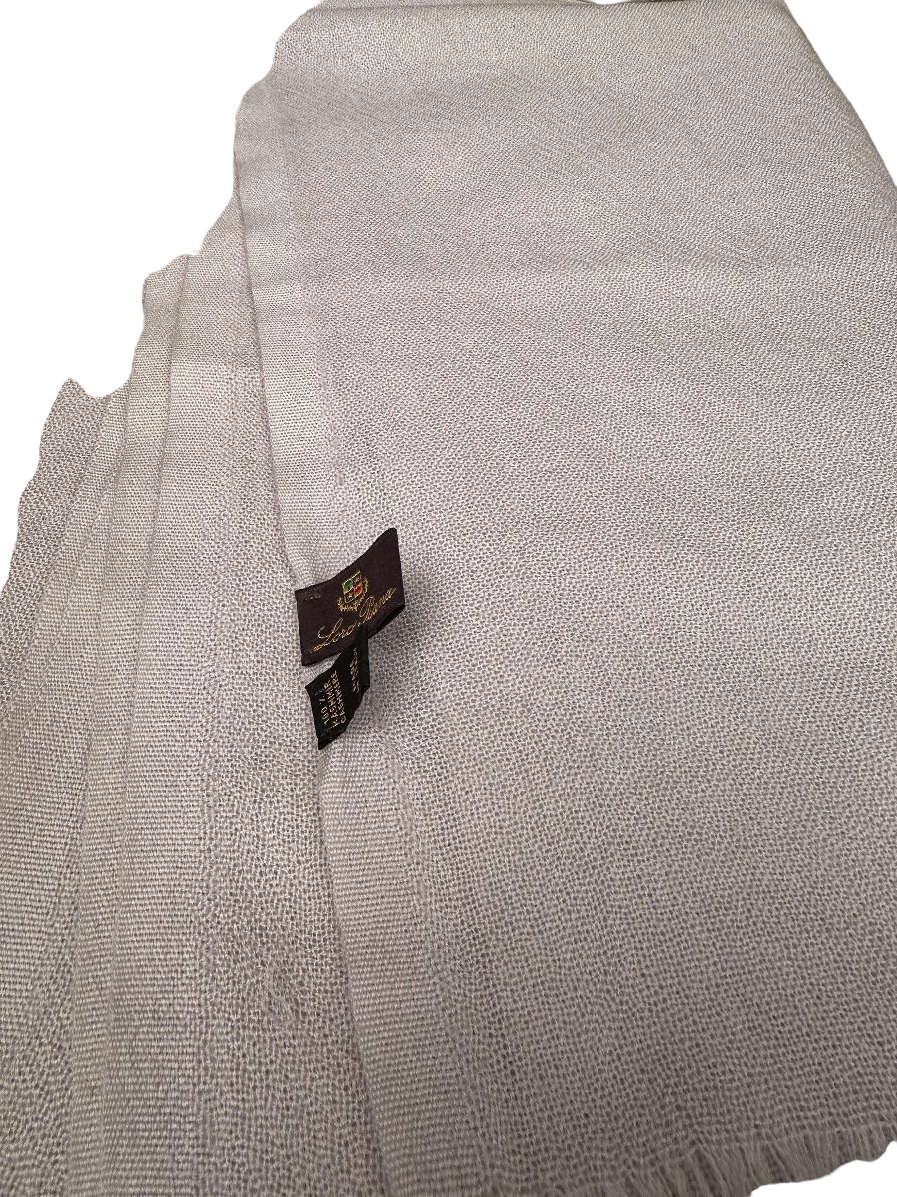 Loro Piana stole/summer scarf 180*50 cashmere