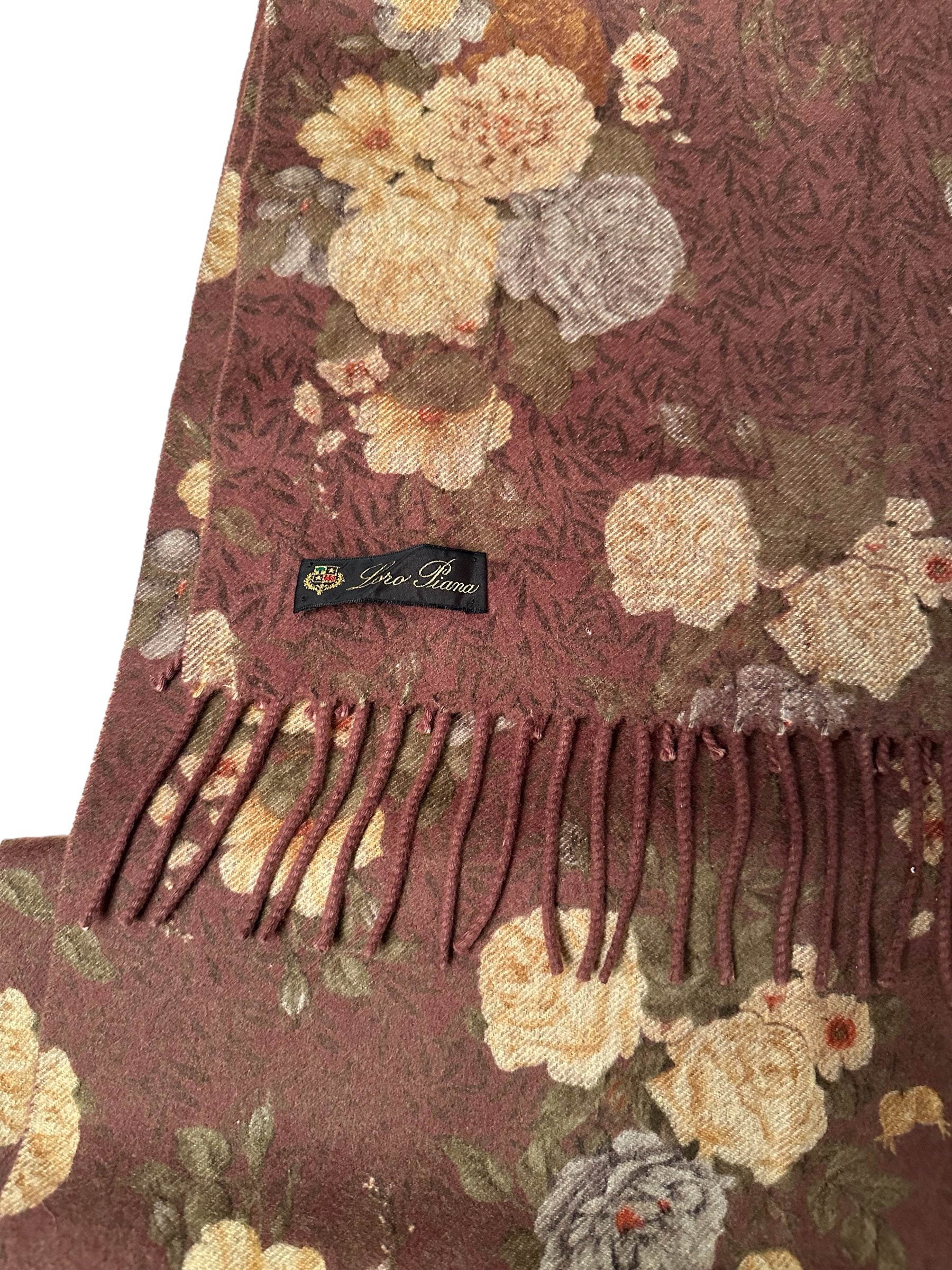 Loro Piana scarf 44*200 cashmere