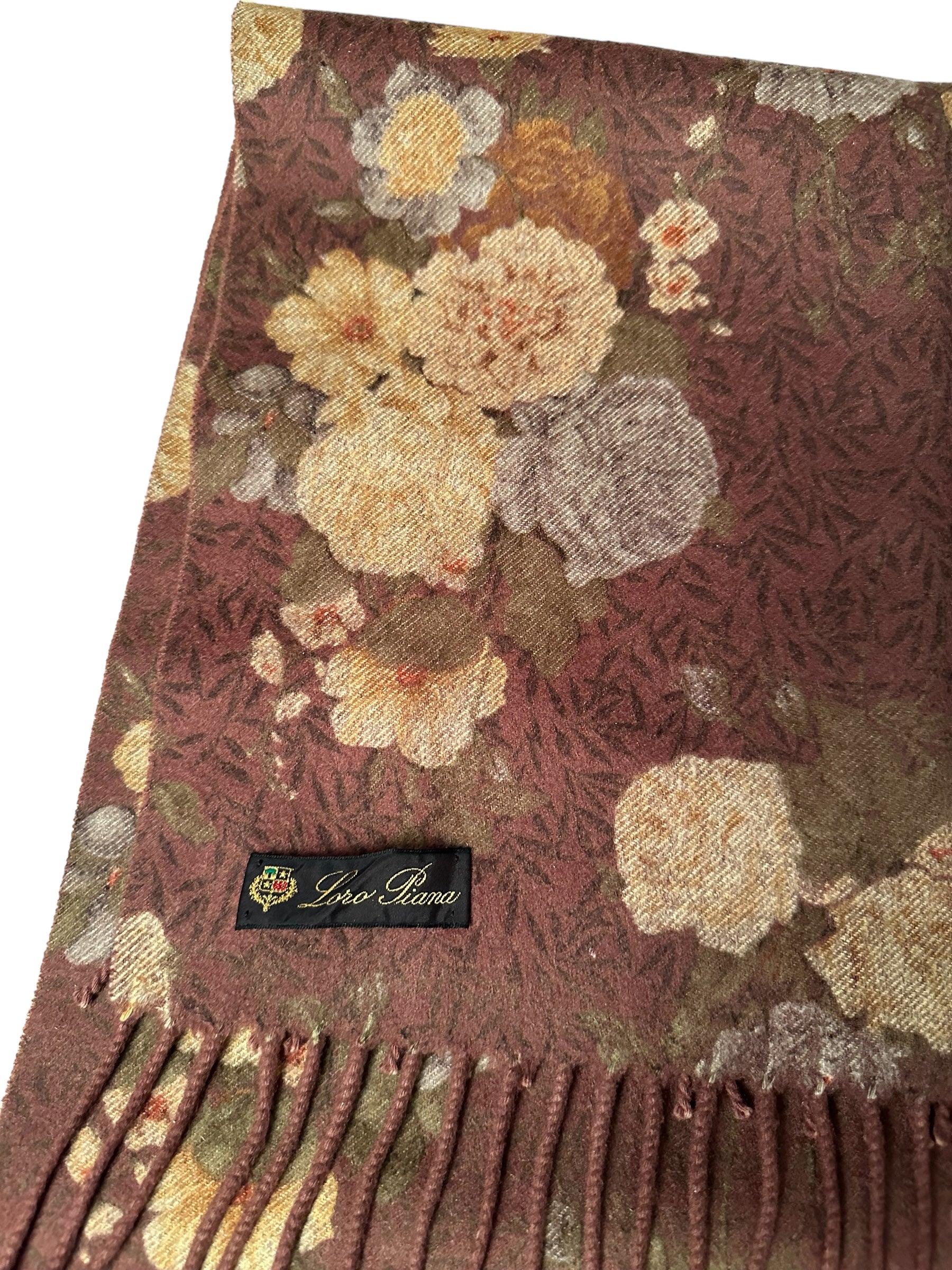 Loro Piana scarf 44*200 cashmere