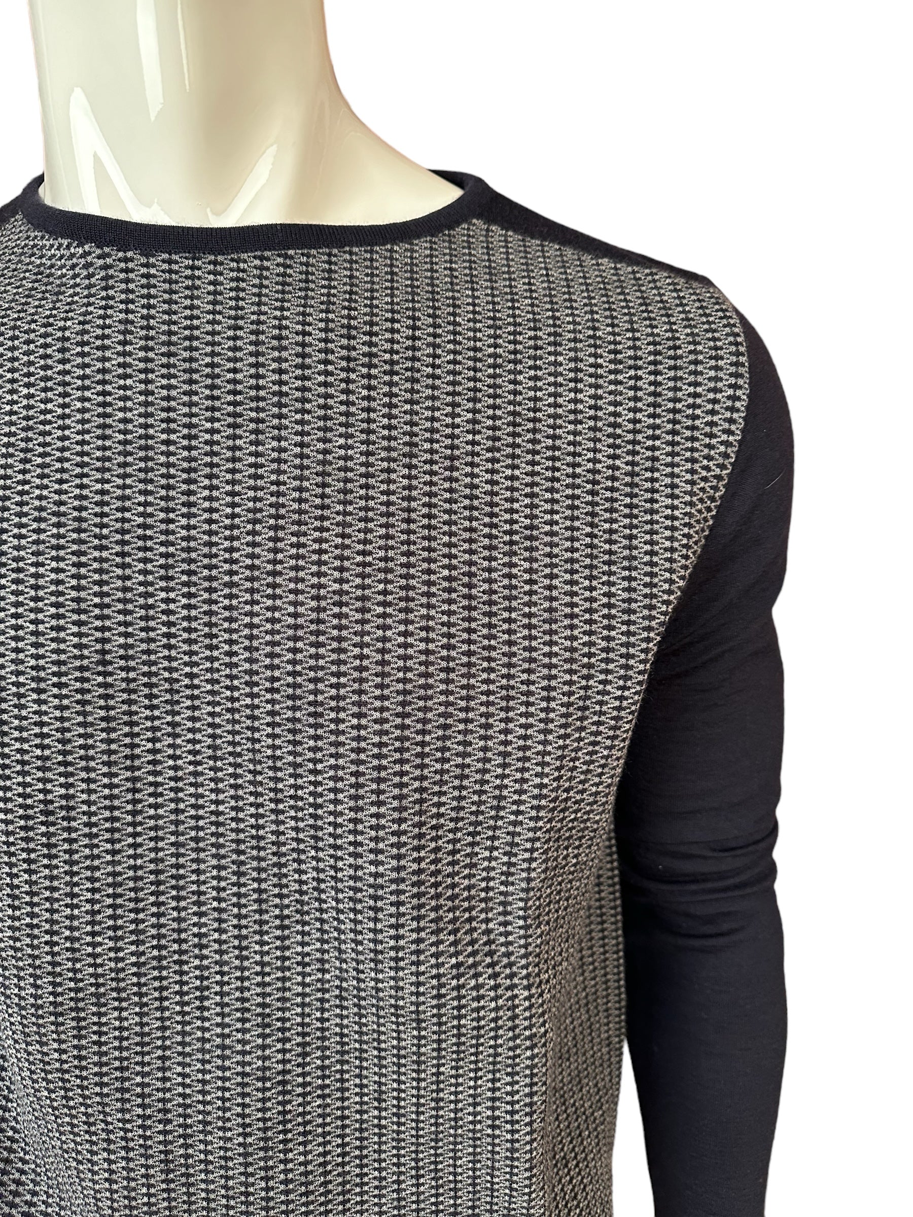 Kiton Knt Pullover mit Rundhalsausschnitt Kaschmir/Seide neu