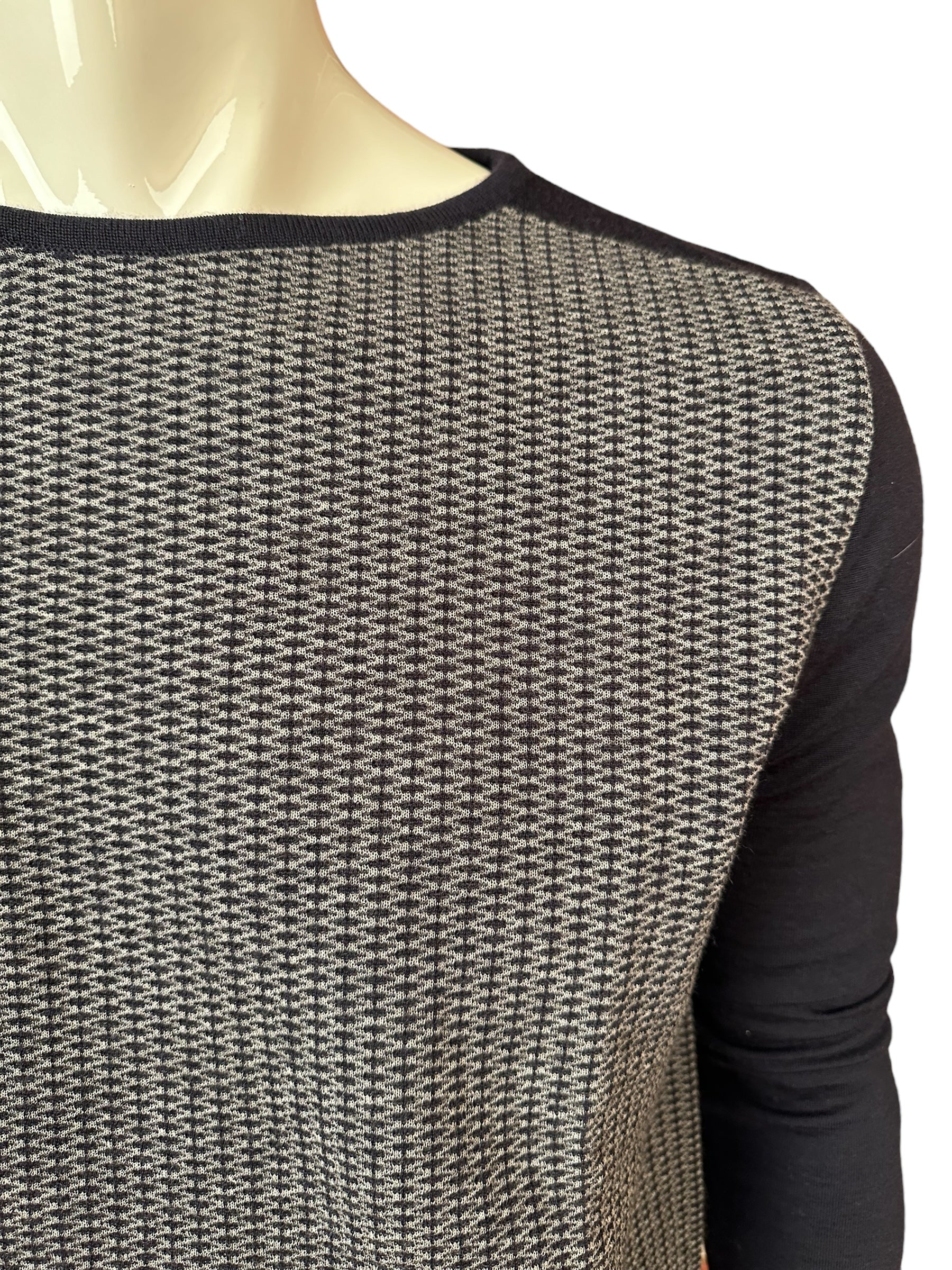 Kiton Knt Pullover mit Rundhalsausschnitt Kaschmir/Seide neu