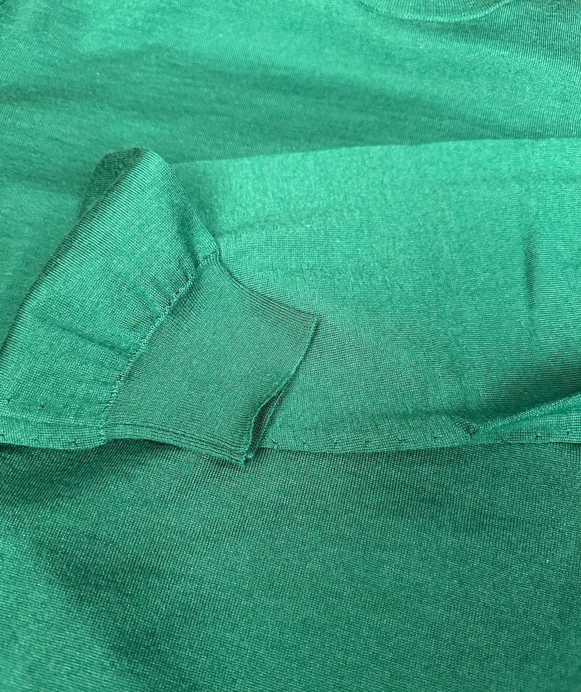 Kiton turtleneck jumper pullover cashmere green summer cashmere