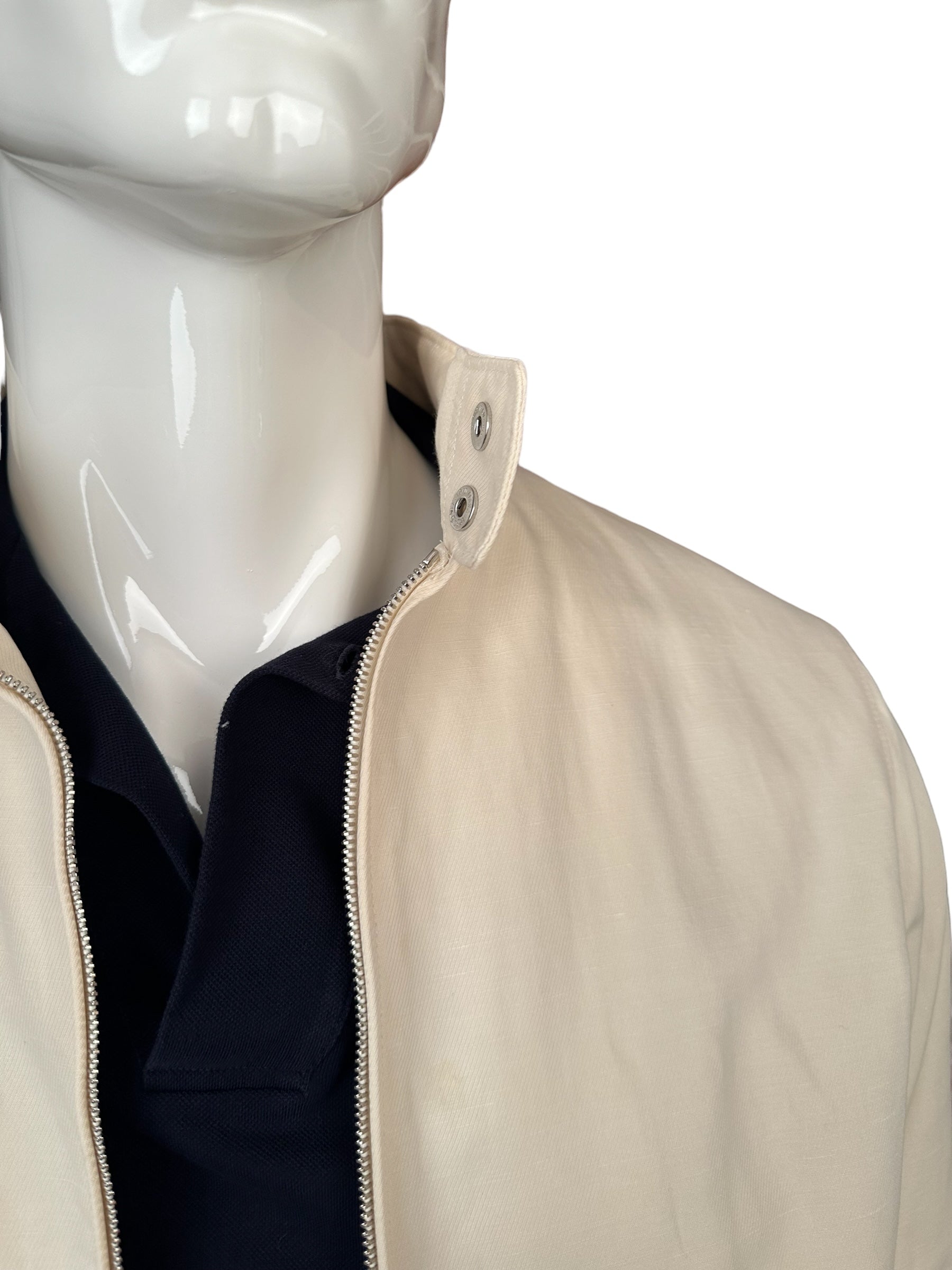 Loro Piana Jacke Roadster Baumwolle/Leinen Sommer L