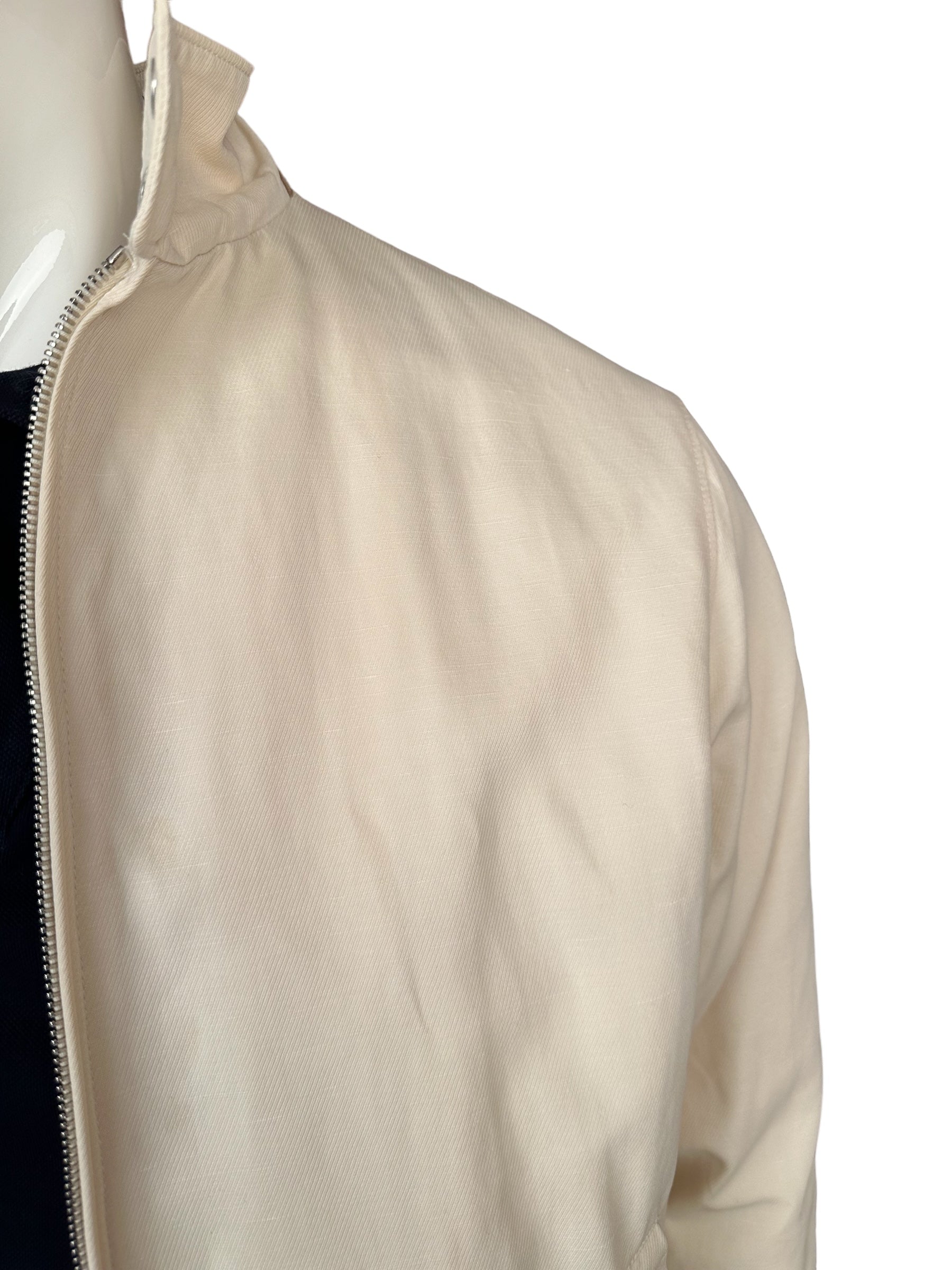 Loro Piana Jacke Roadster Baumwolle/Leinen Sommer L