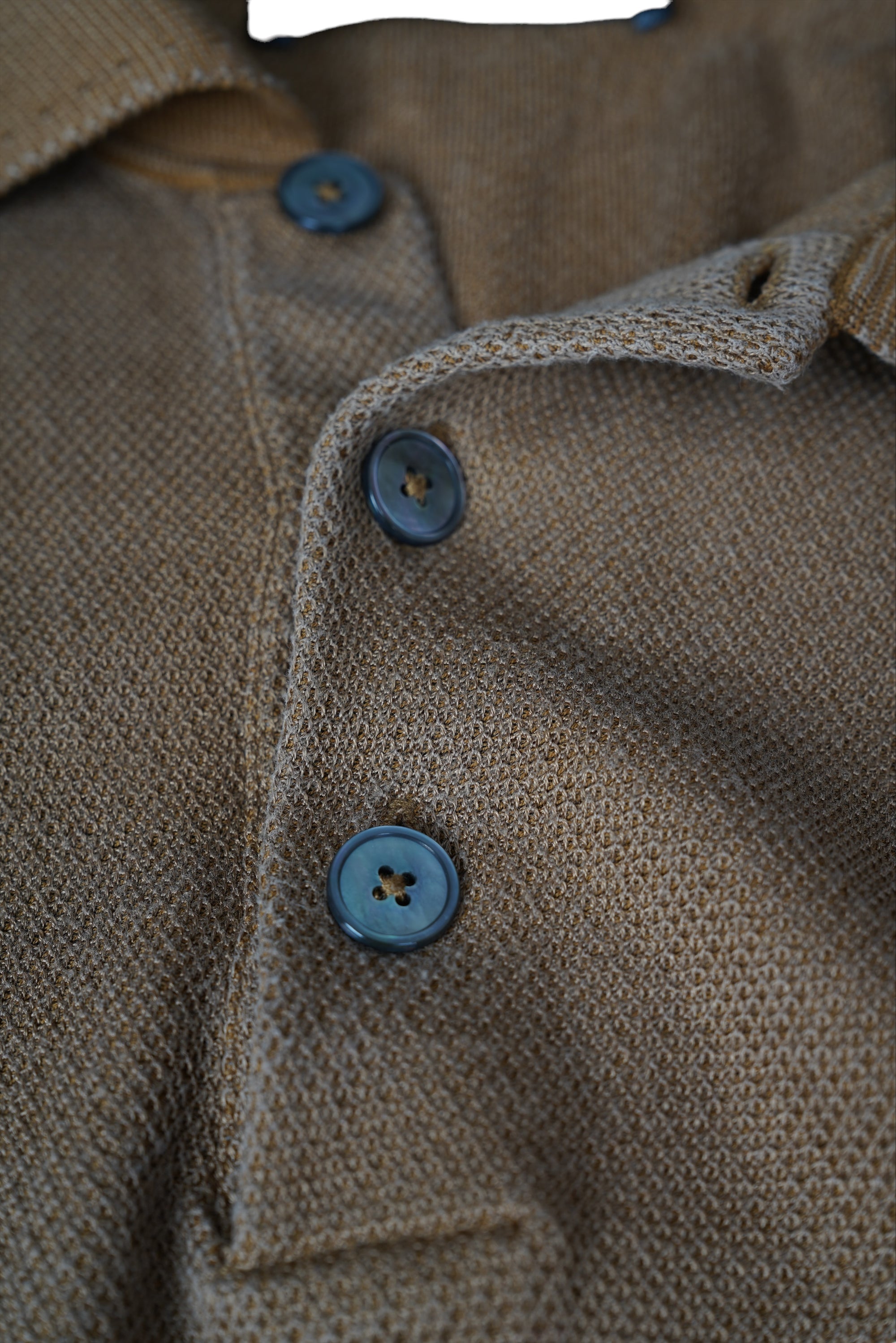 Polo Zegna soie marron 48 Hommes
