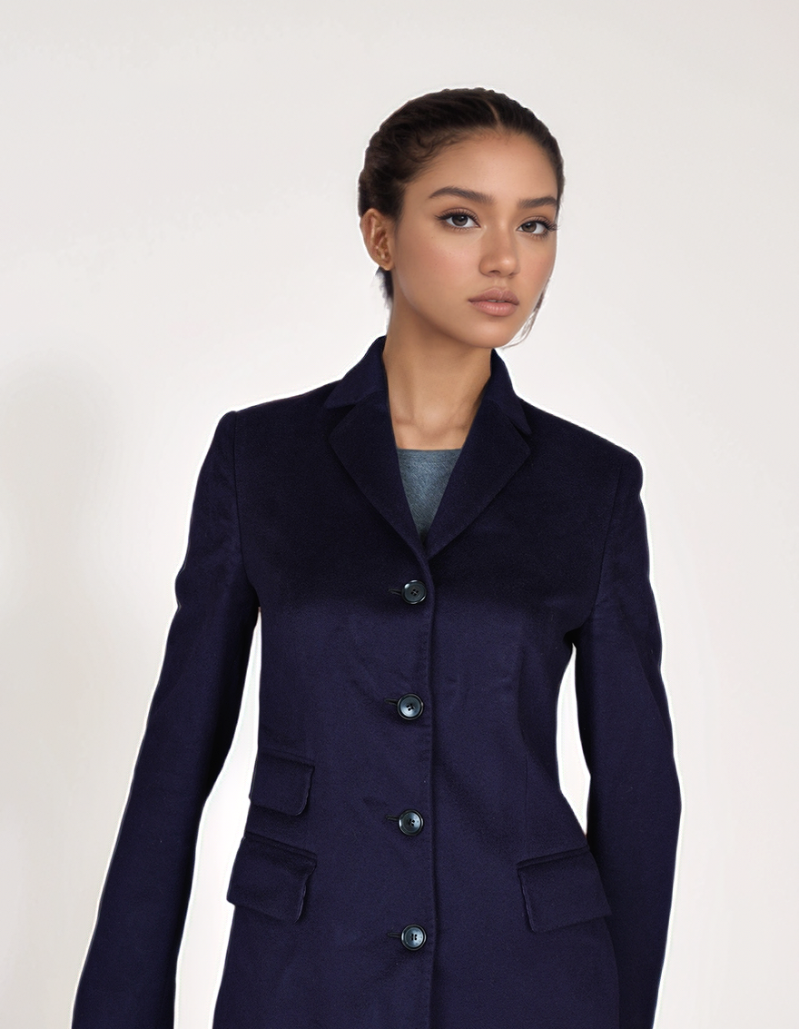 Kiton Manteau croisé en cachemire