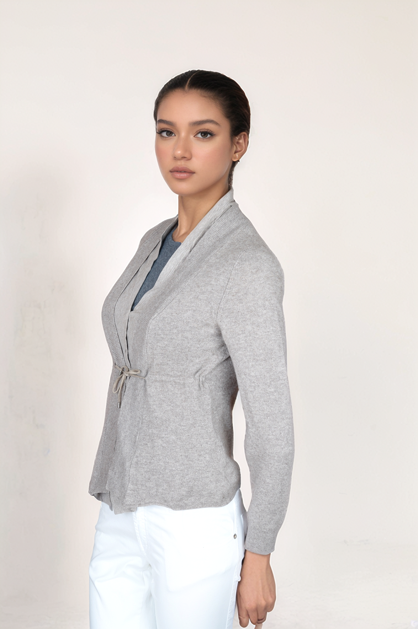 Brunello Cucinelli Cardigan Veste Femme Lin/Soie Dazzling