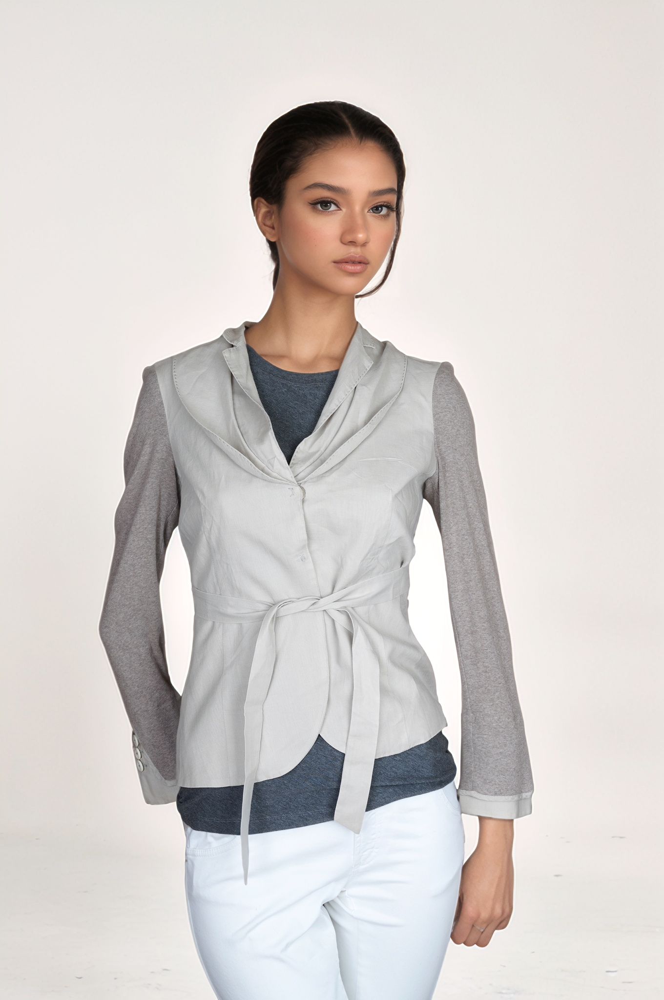 Brunello Cucinelli Cardigan Veste Femme Lin/Soie Dazzling