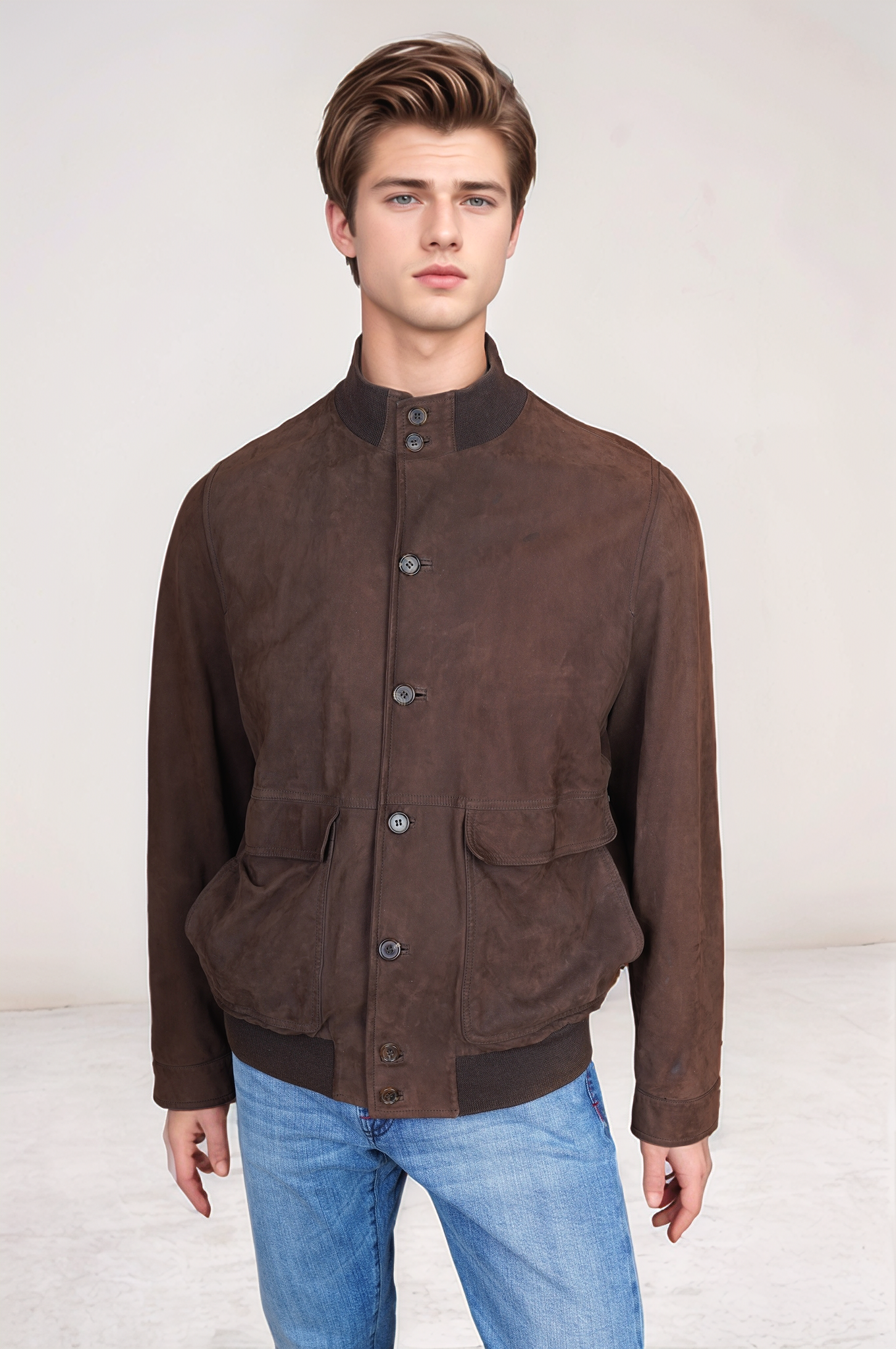 Kiton Manteau croisé en cachemire