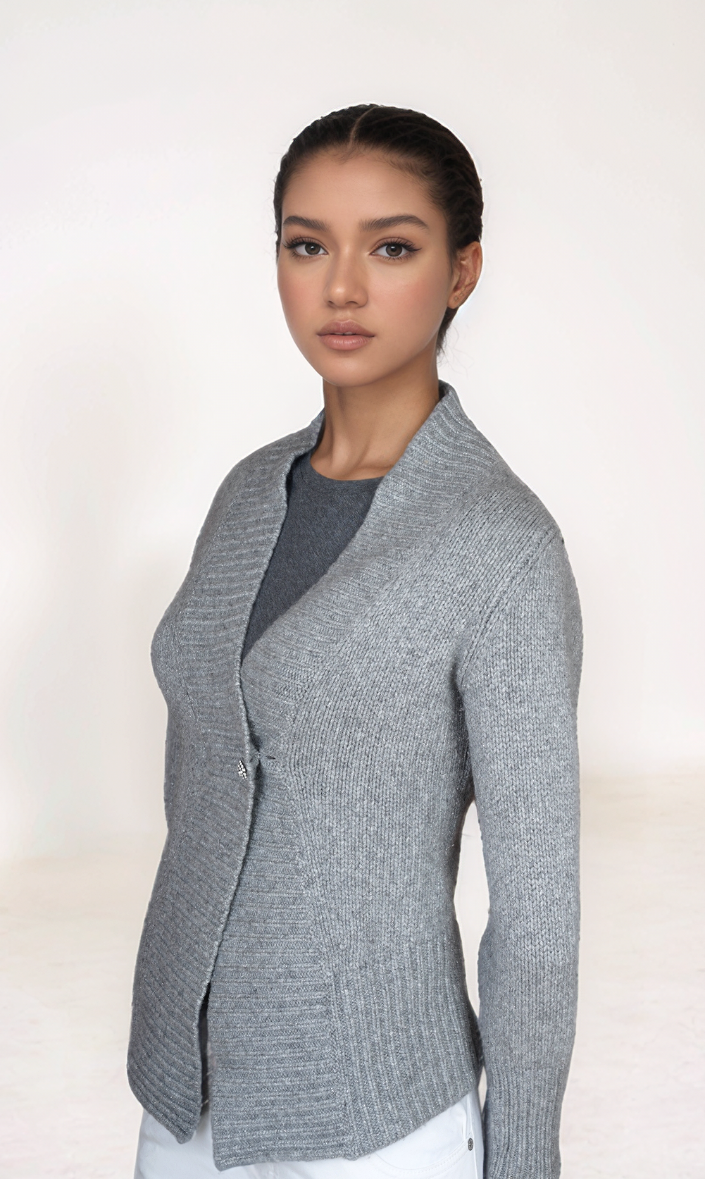 Brunello Cucinelli Cardigan Veste Femme Lin/Soie Dazzling