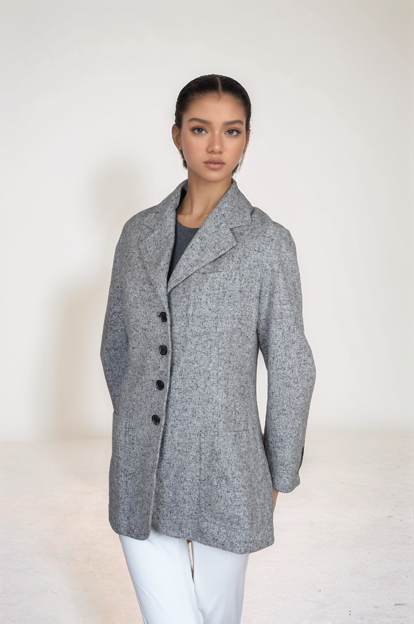 Kiton Manteau croisé en cachemire