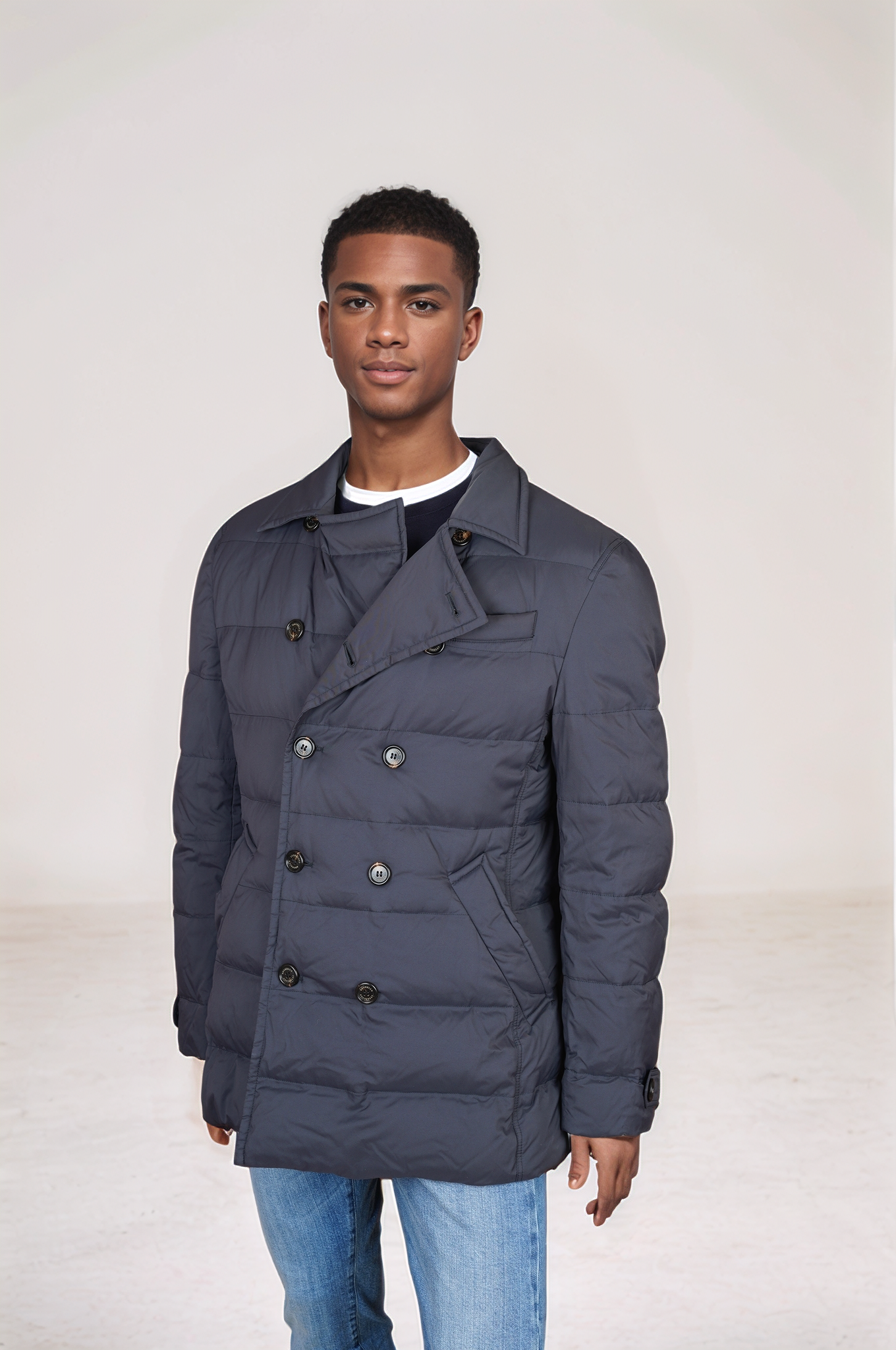 Brunello Cucinelli Jacke Daunenjacke XL Caban Herren