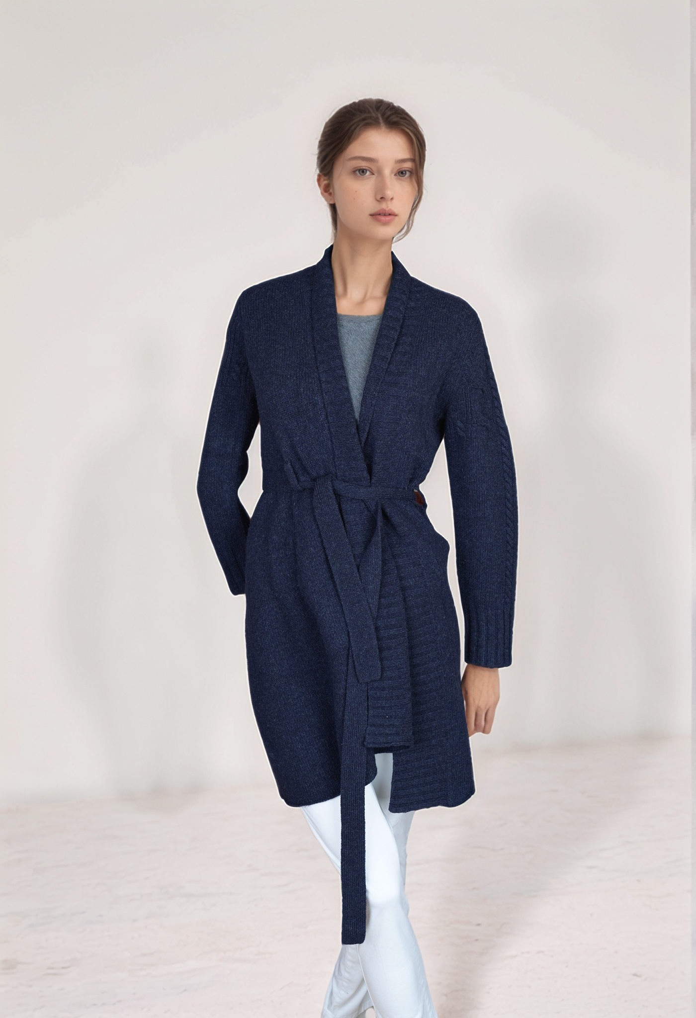 Cardigan en tricot Lanificio Colombo
