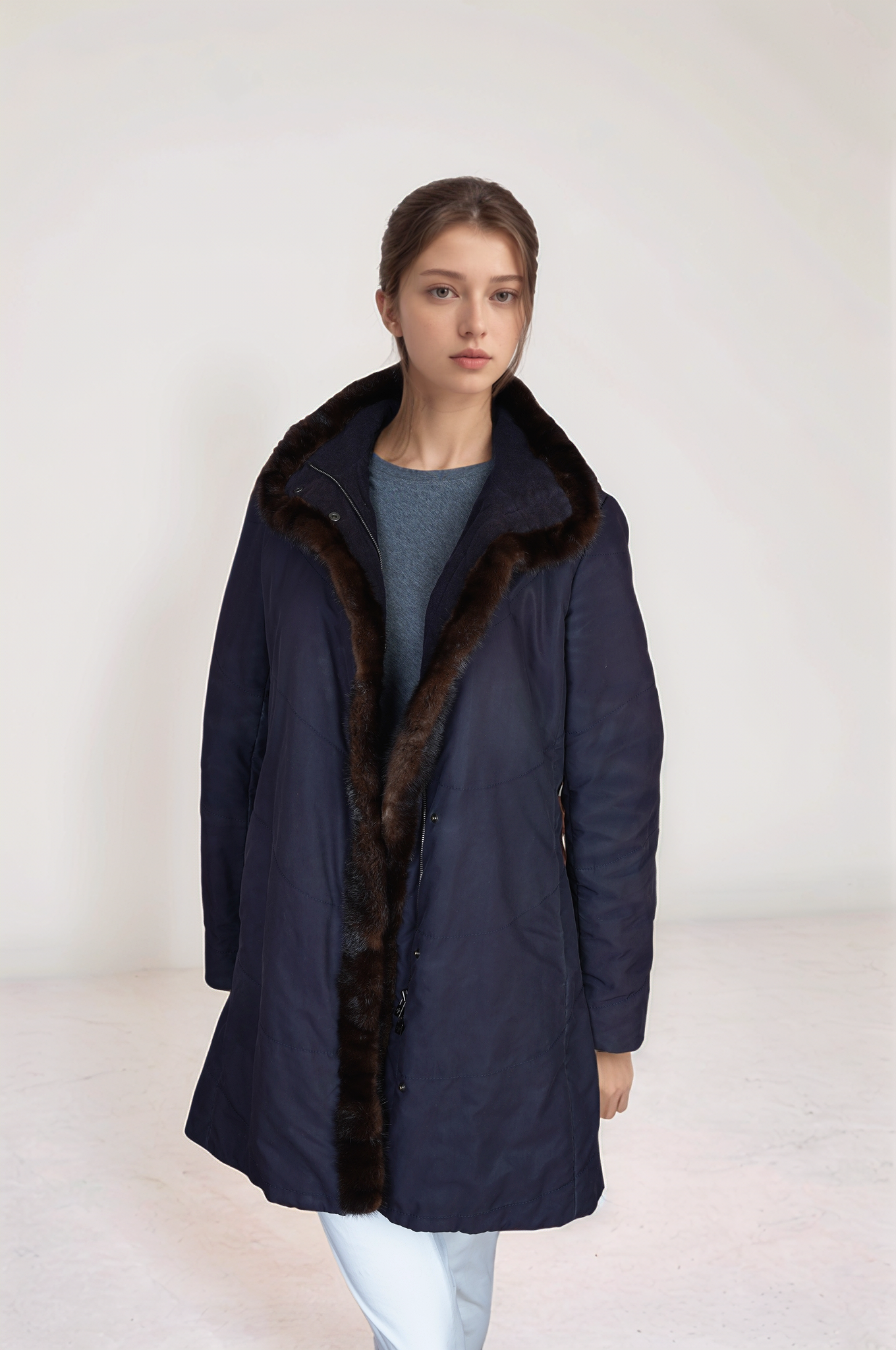 Loro Piana veste manteau de lin (copie)