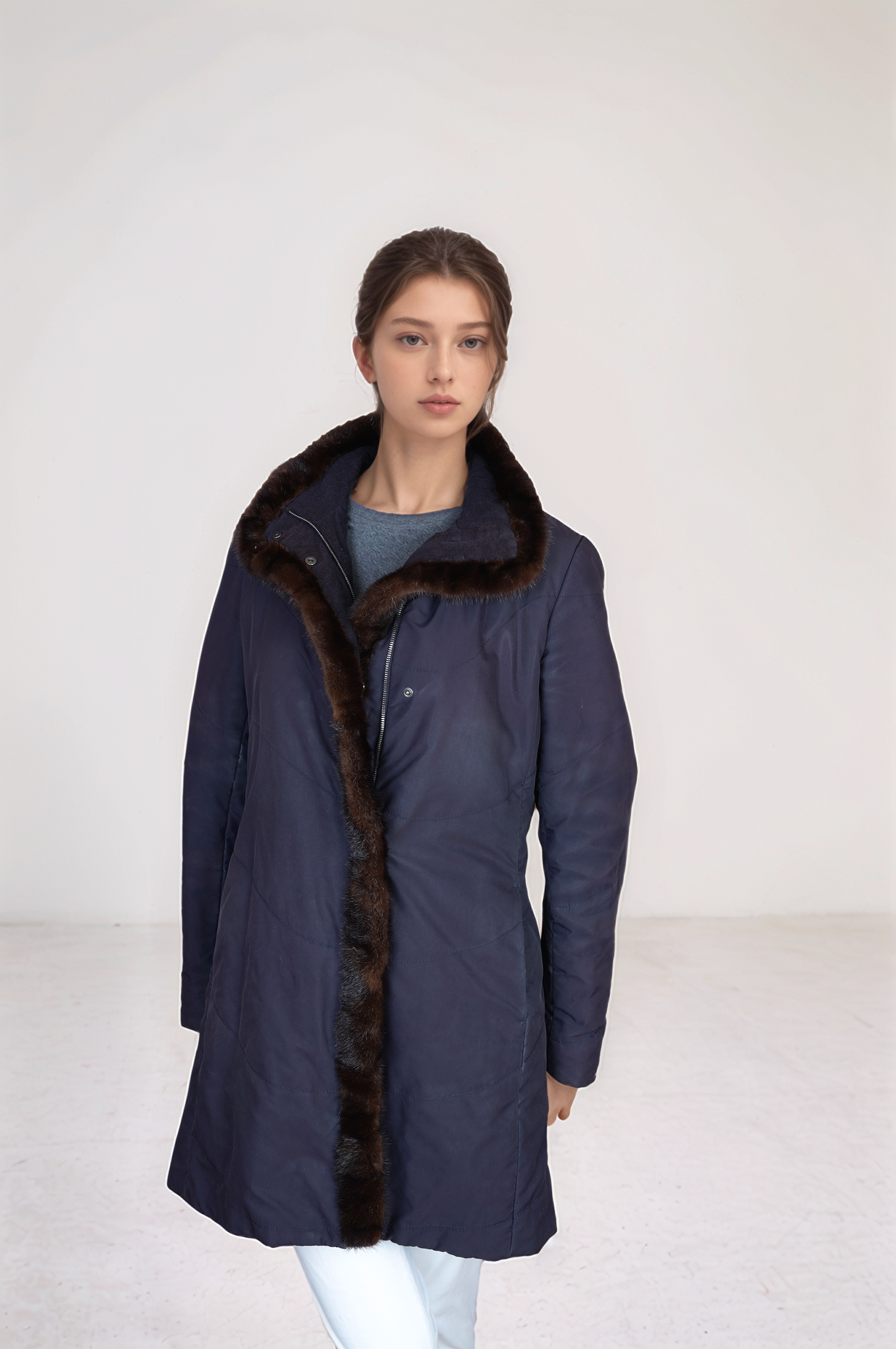 Loro Piana veste manteau de lin (copie)