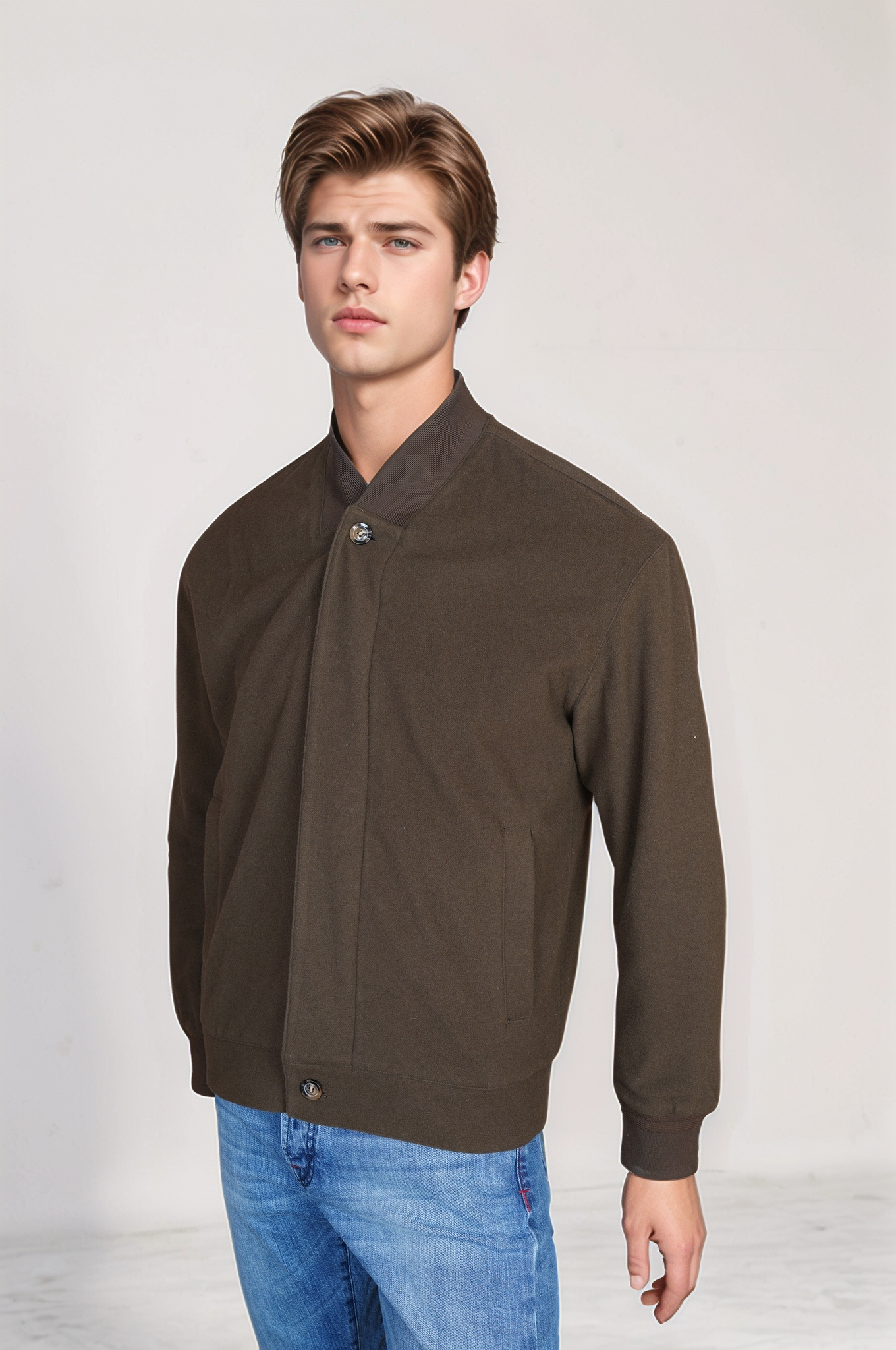 Veste Zegna Chore en jersey de laine et de coton