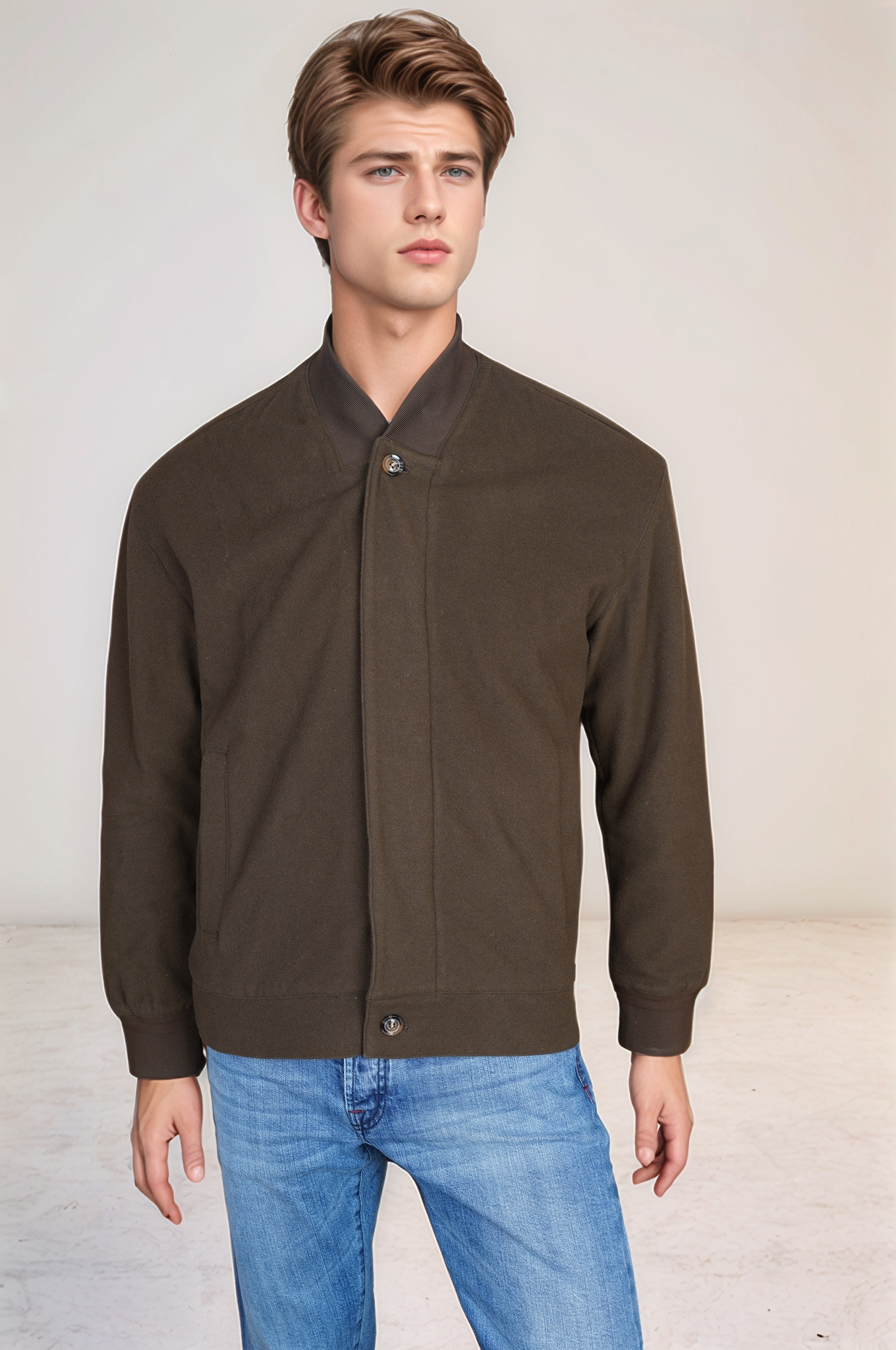Veste Zegna Chore en jersey de laine et de coton