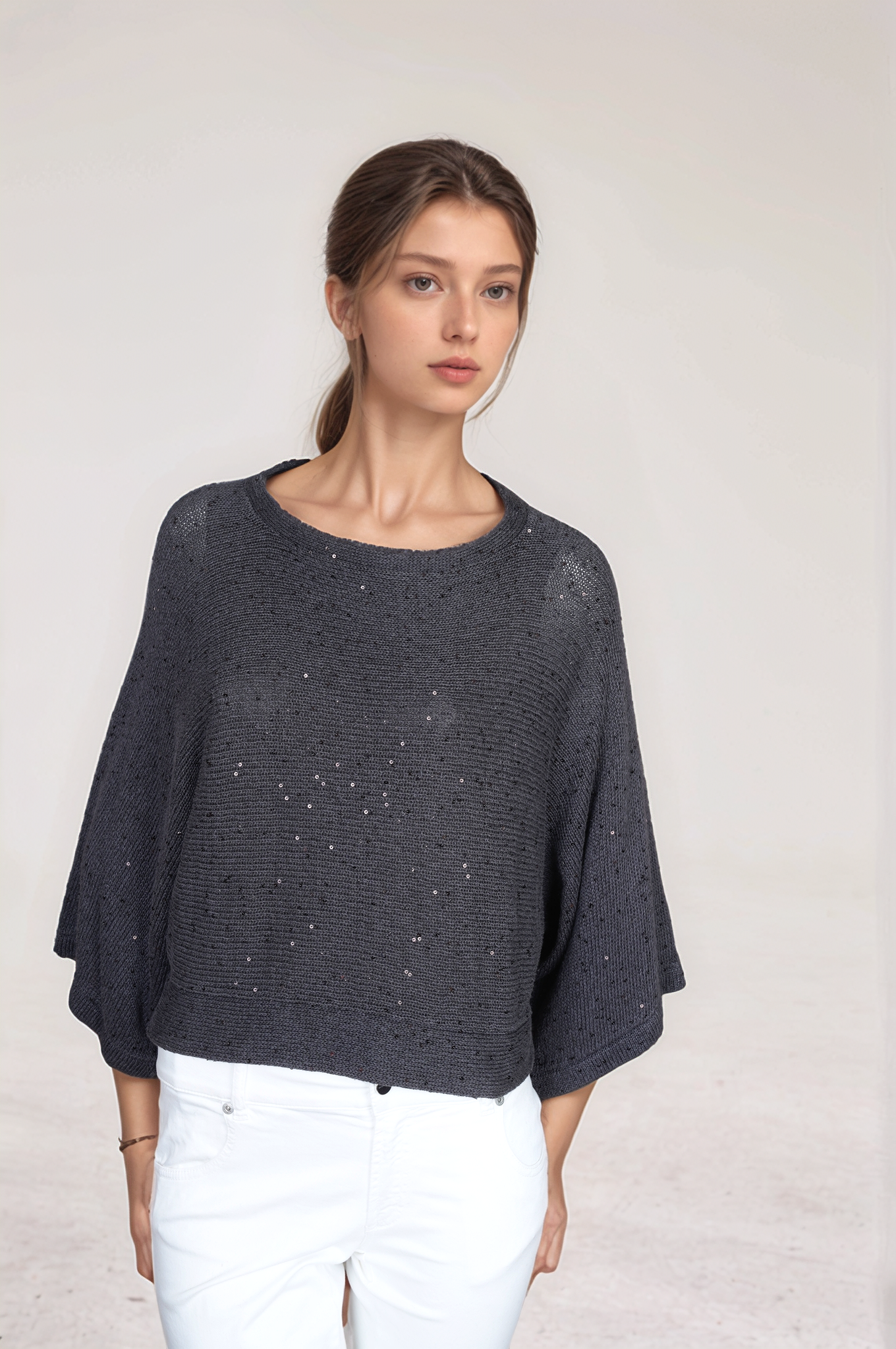 Brunello Cucinelli Cardigan Veste Femme Lin/Soie Dazzling