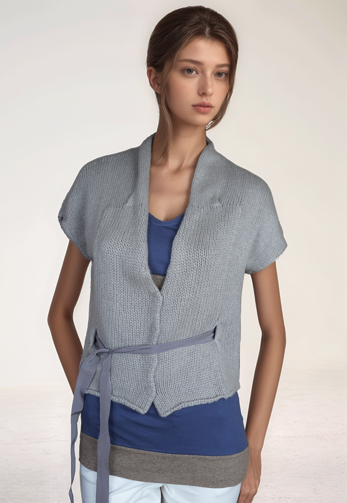 Brunello Cucinelli Cardigan Veste Femme Lin/Soie Dazzling