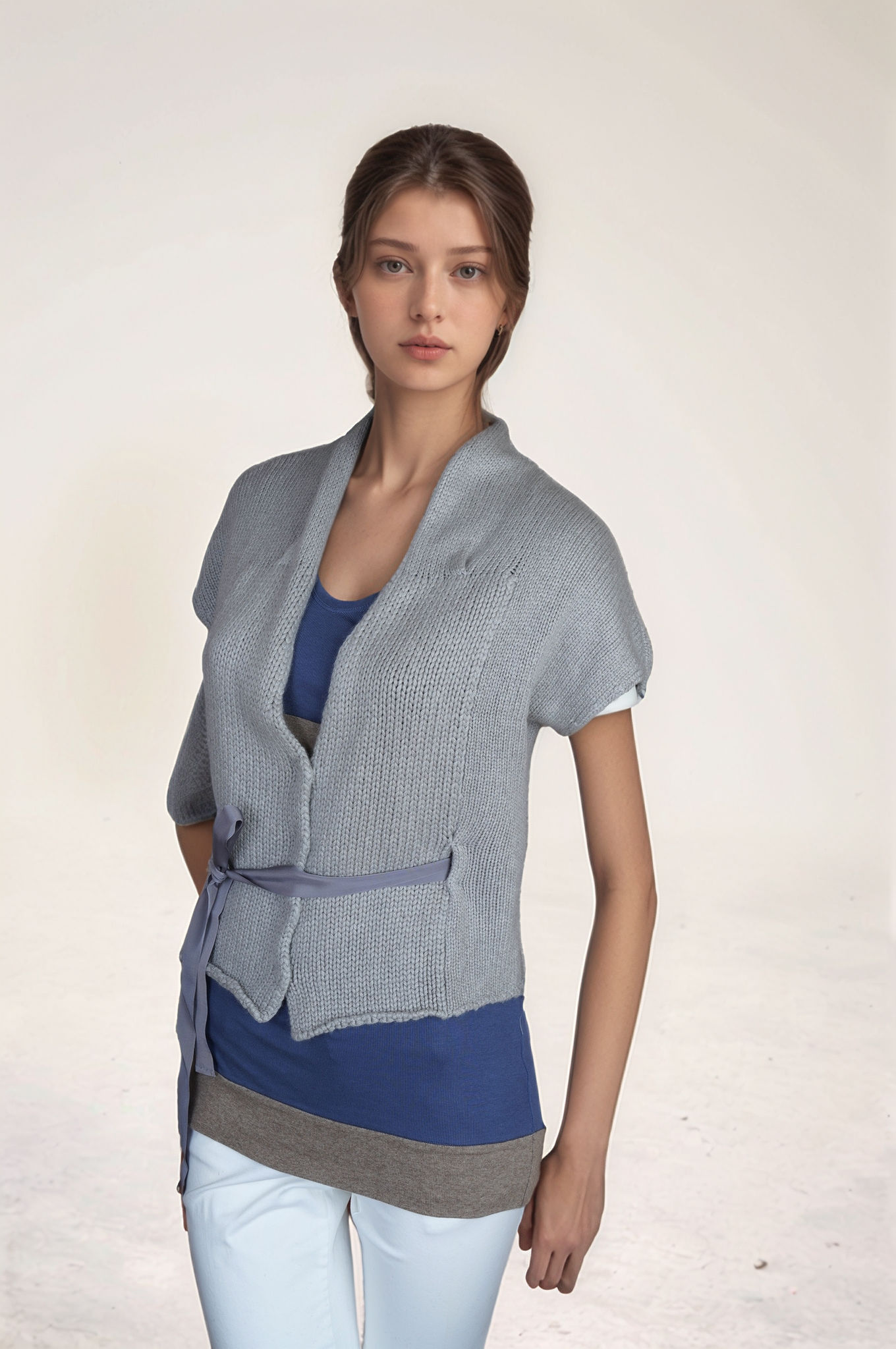 Brunello Cucinelli Cardigan Veste Femme Lin/Soie Dazzling